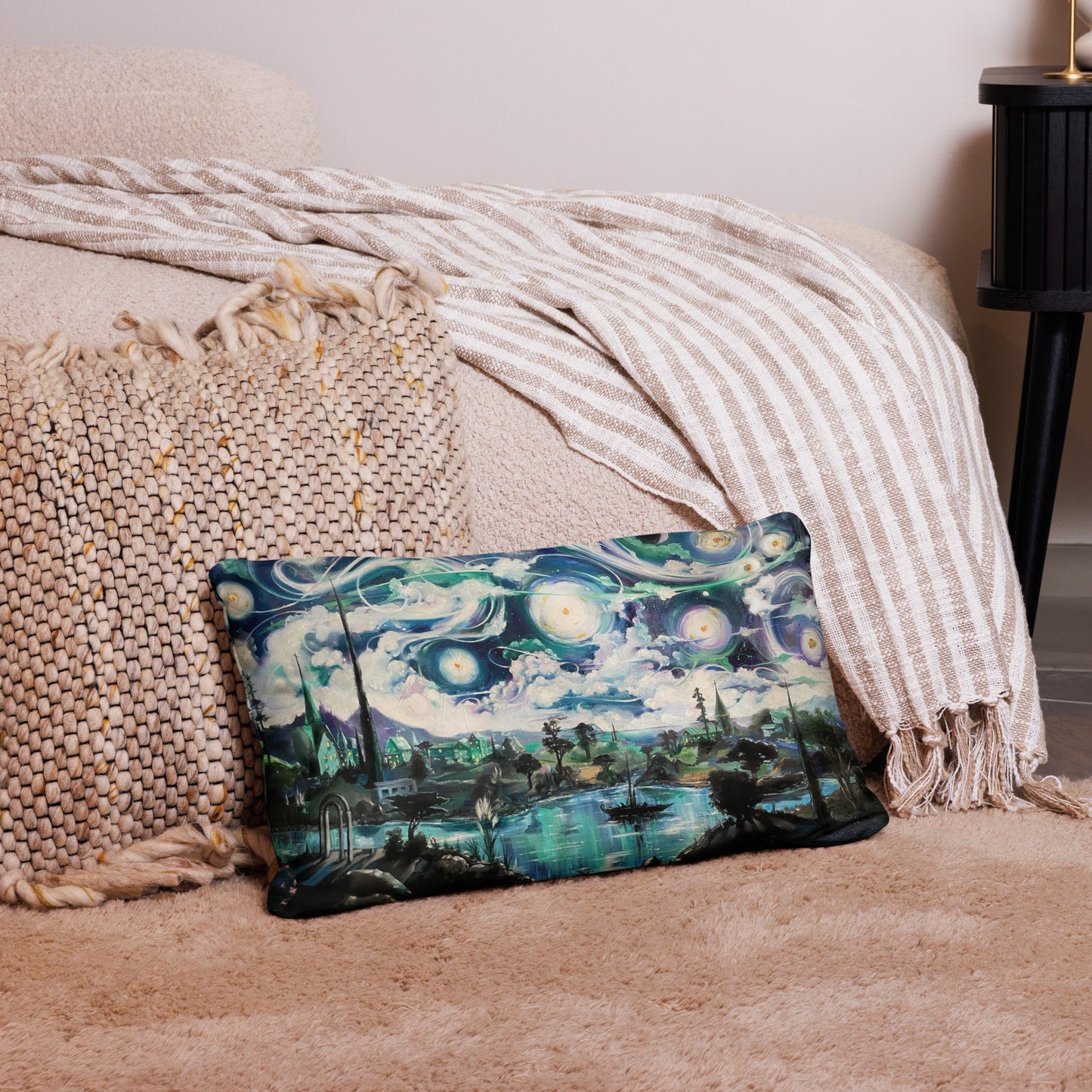 Starry Lagoon Pillow Case