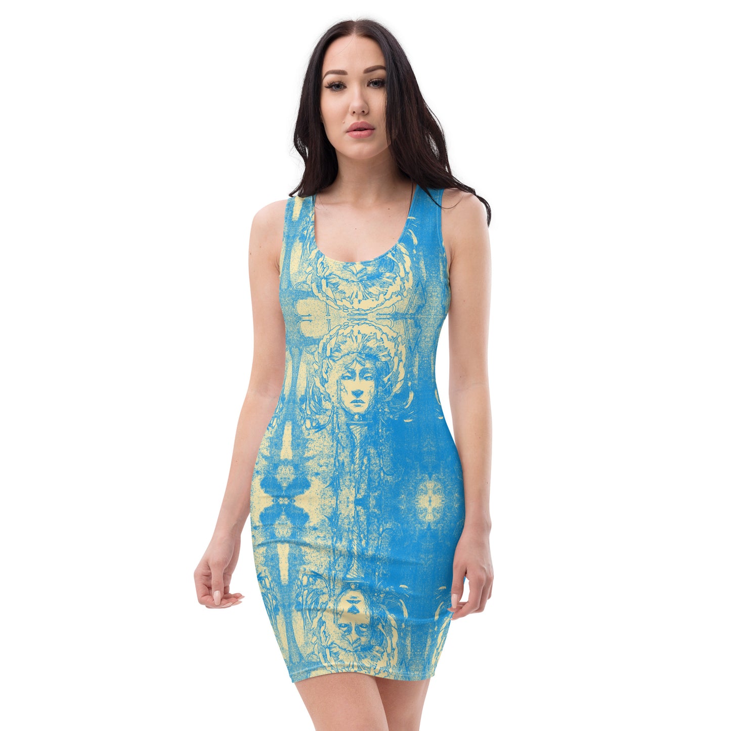 BLUE CITRV Bodycon dress