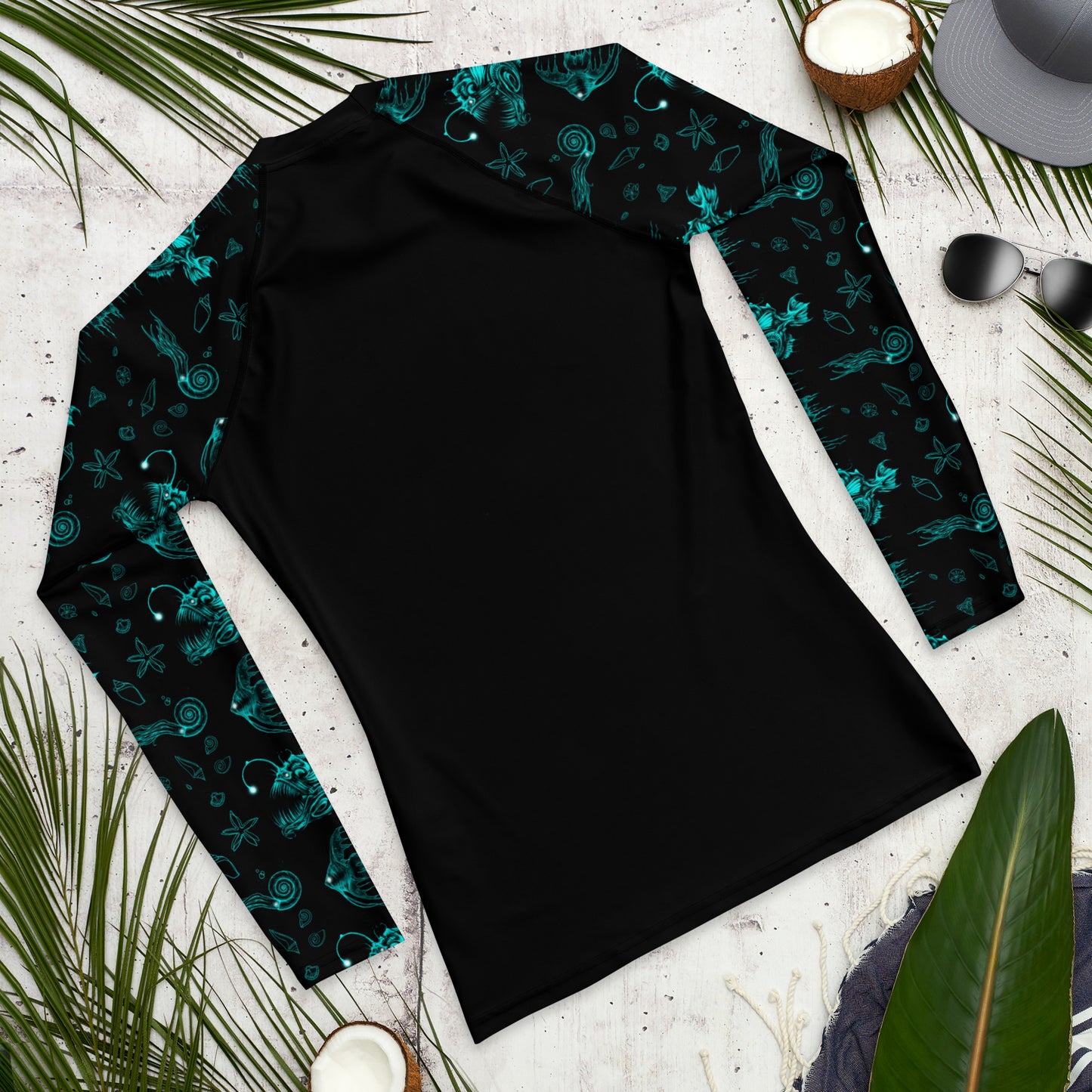 Night Lights Men's Rash Guard