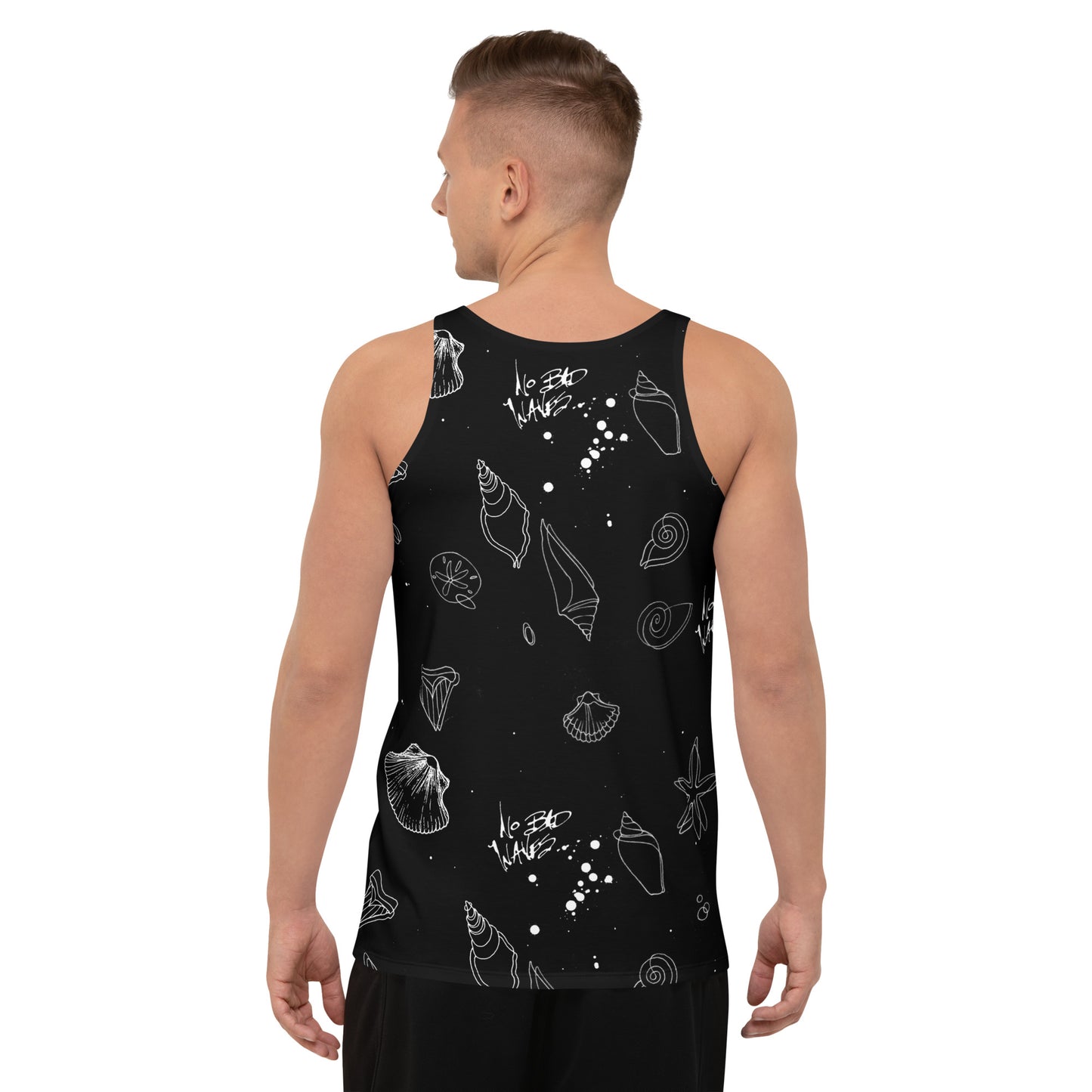 Beachcomber Black Unisex Tank Top