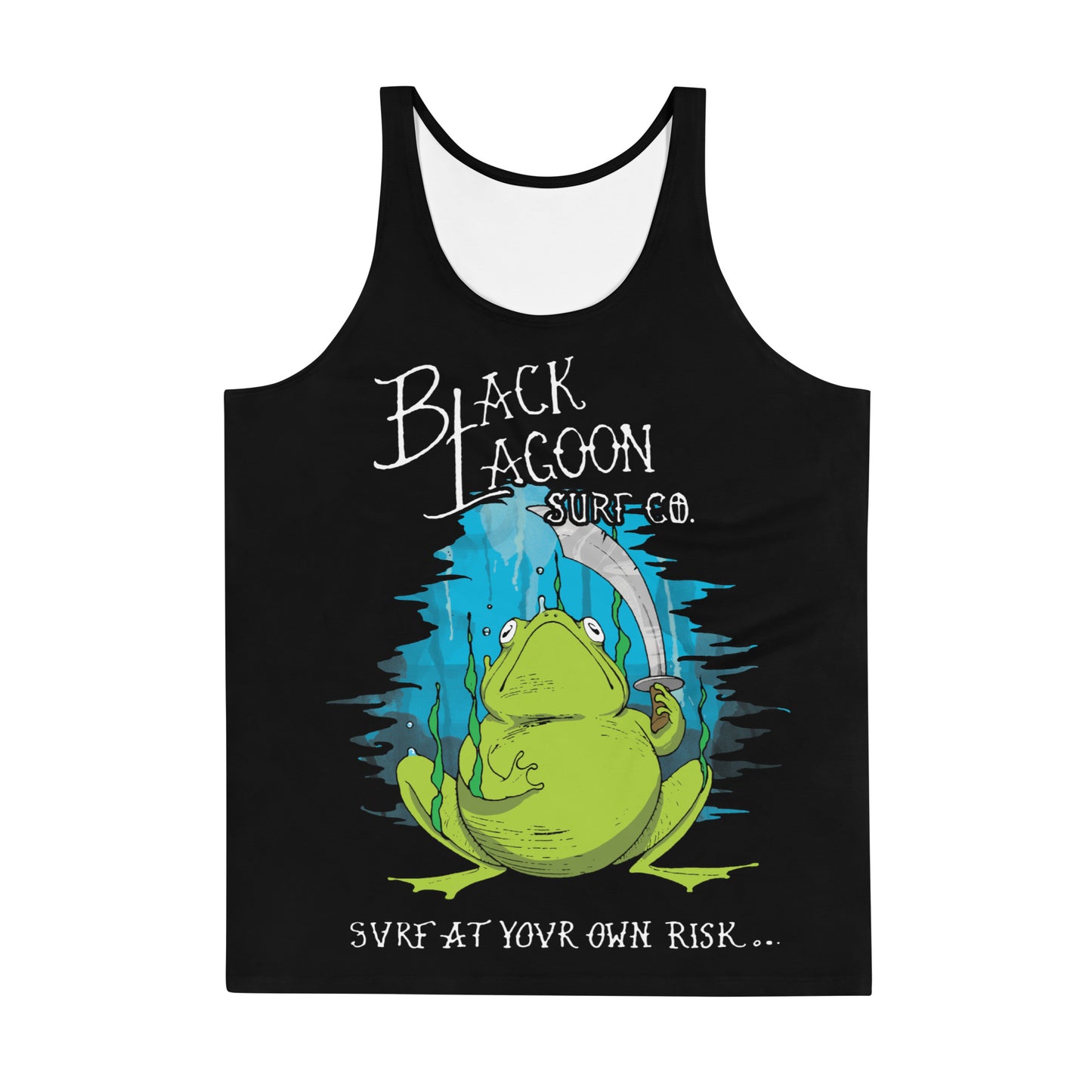 Black Lagoon Frog 1 Unisex Tank Top