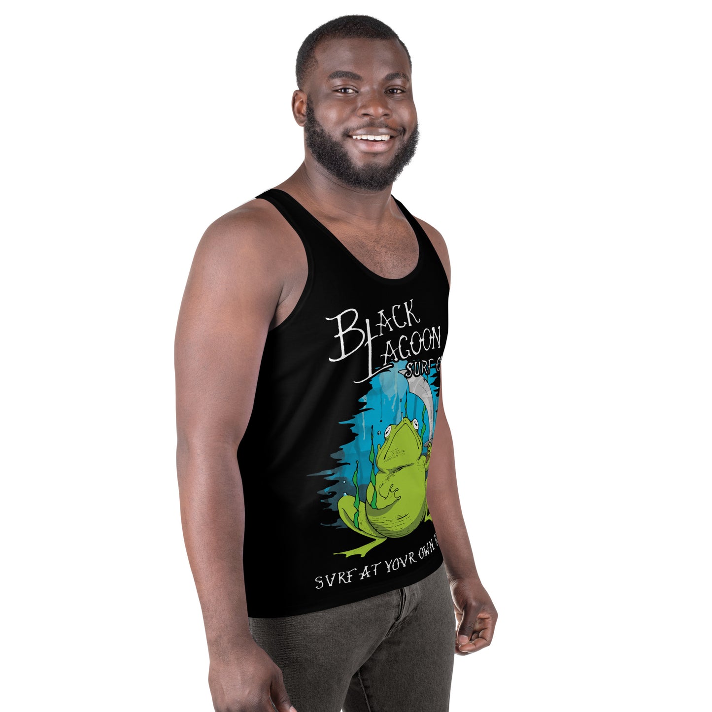 Black Lagoon Frog 1 Unisex Tank Top