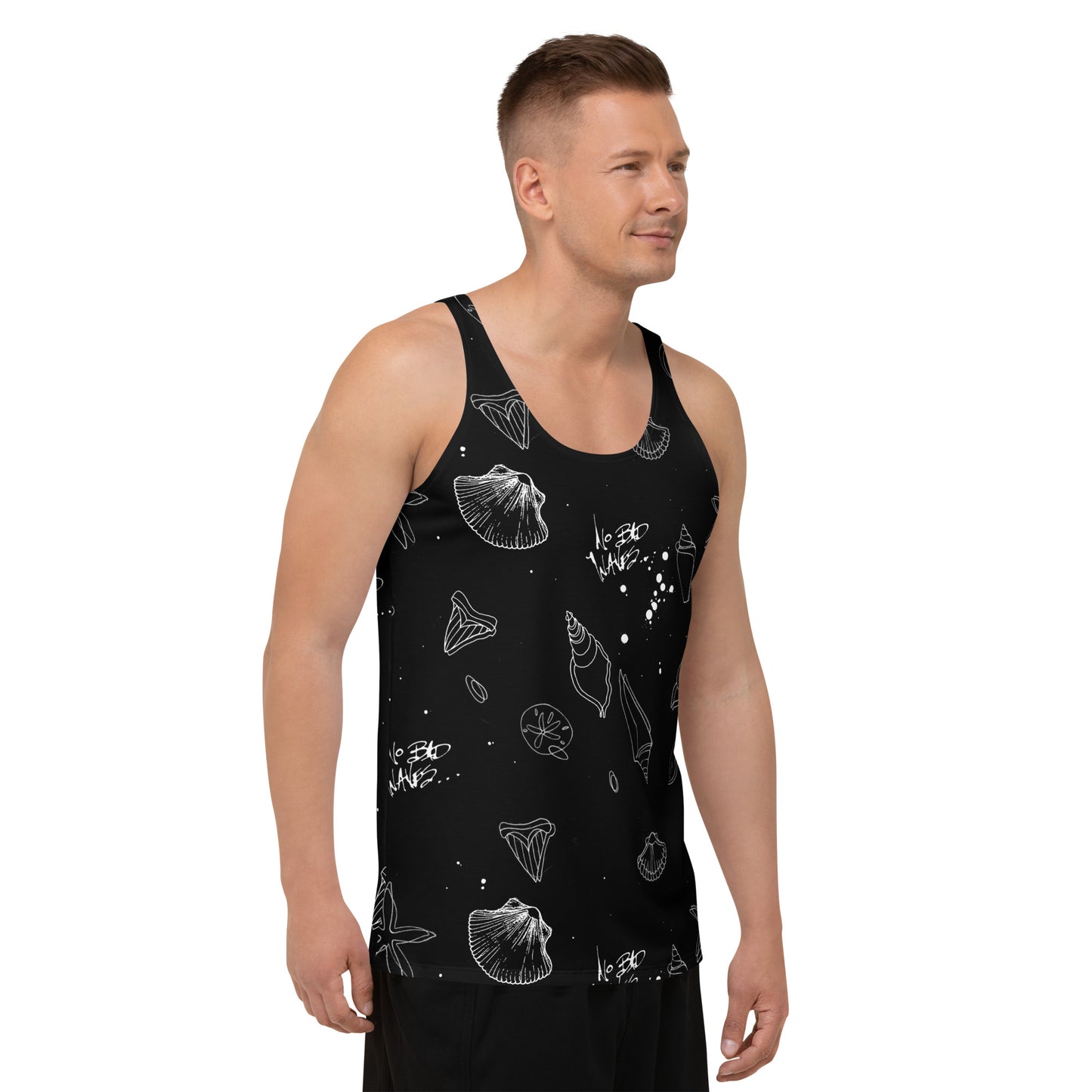 Beachcomber Black Unisex Tank Top