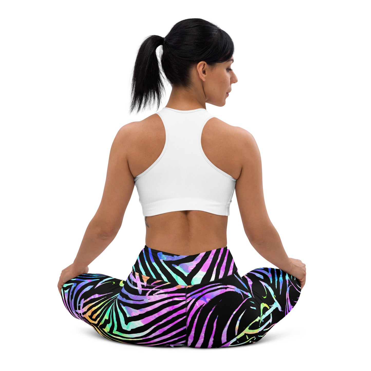 Rainbow Tiger Yoga Leggings