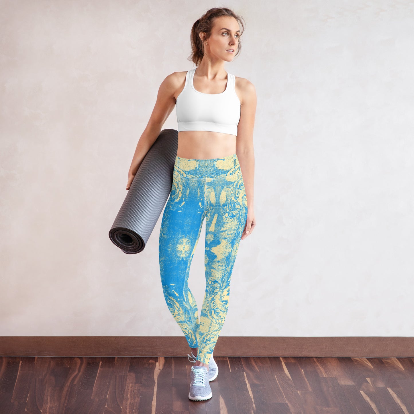 BLUE CITRV Yoga Leggings