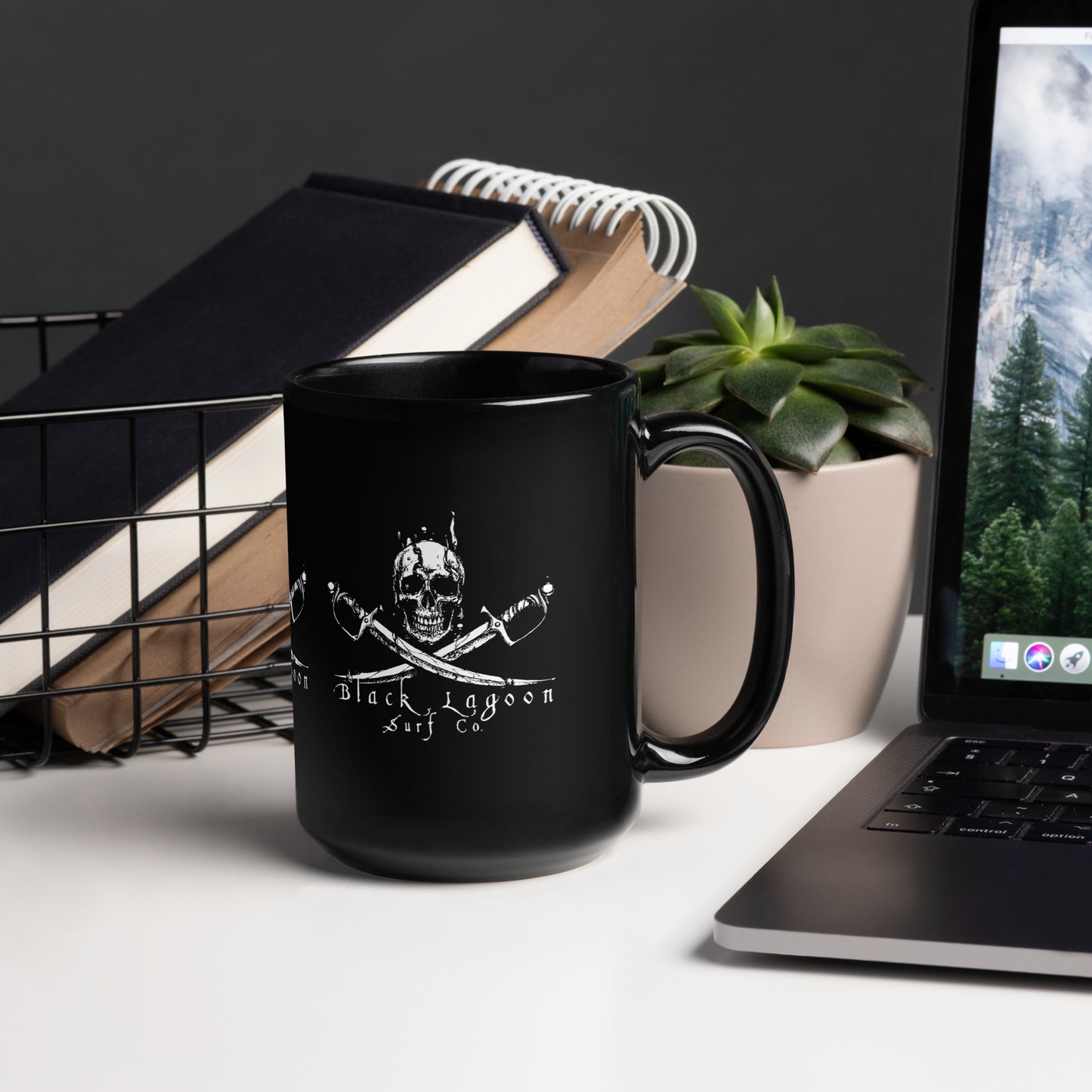 Black Lagoon Classic 1 Black Glossy Mug