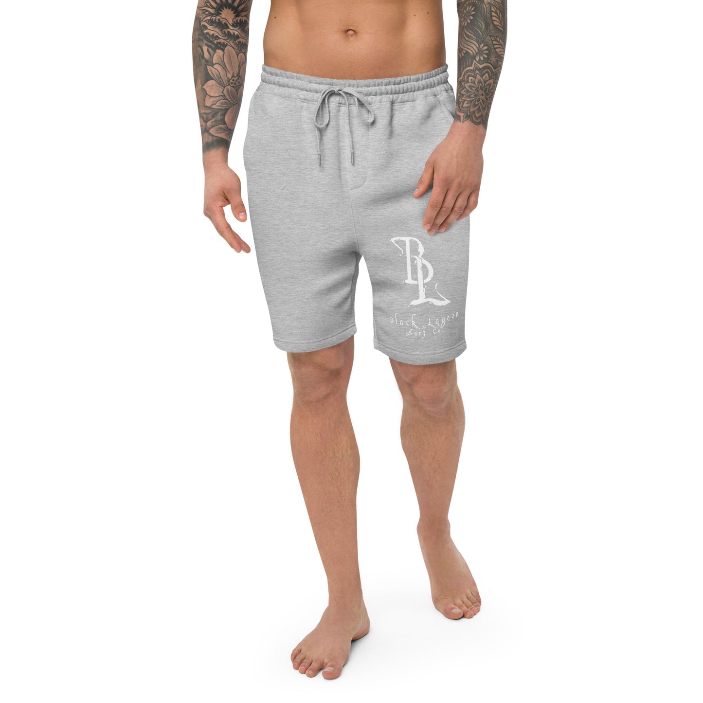 Black Lagoon Logo Classic Men's fleece shorts