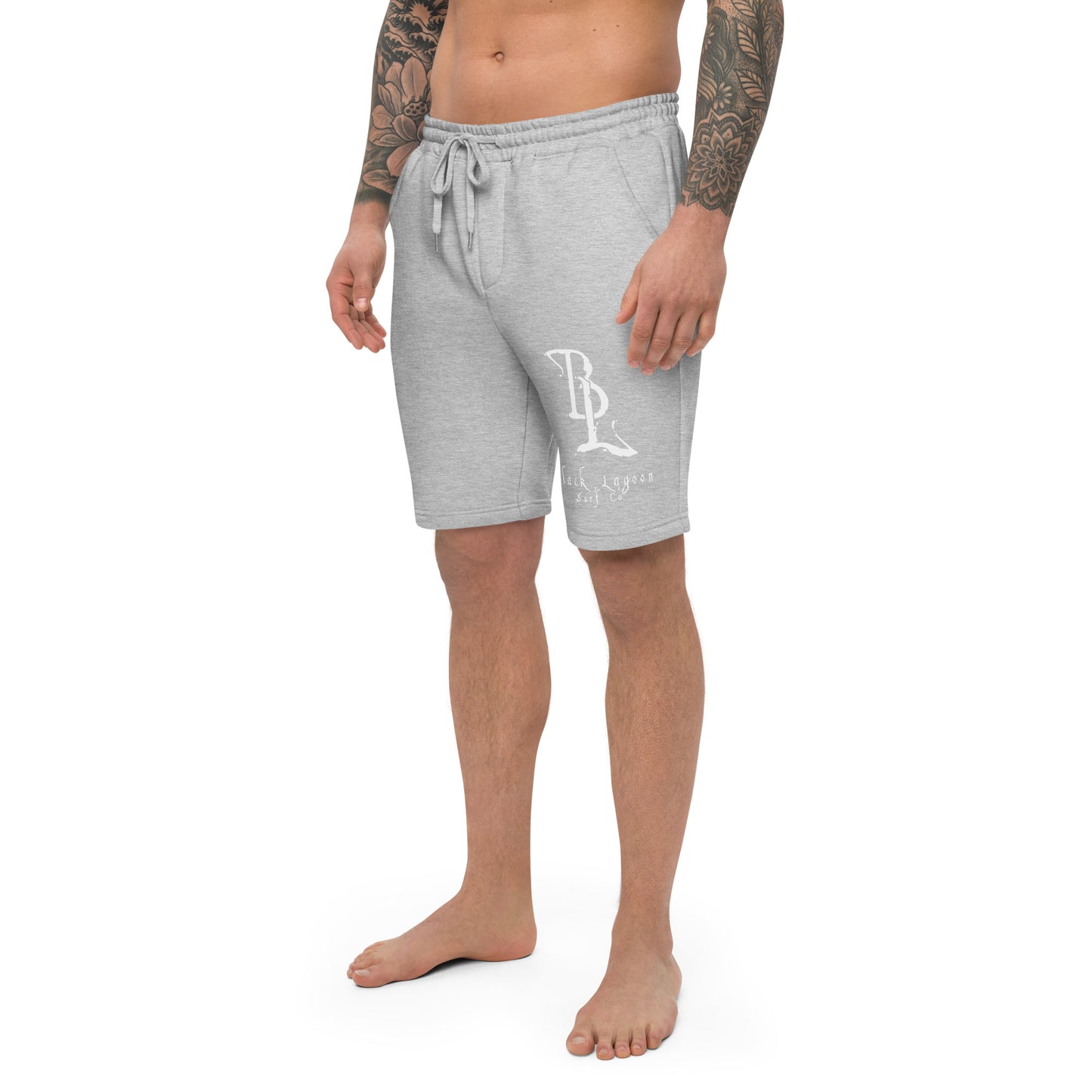 Black Lagoon Logo Classic Men's fleece shorts