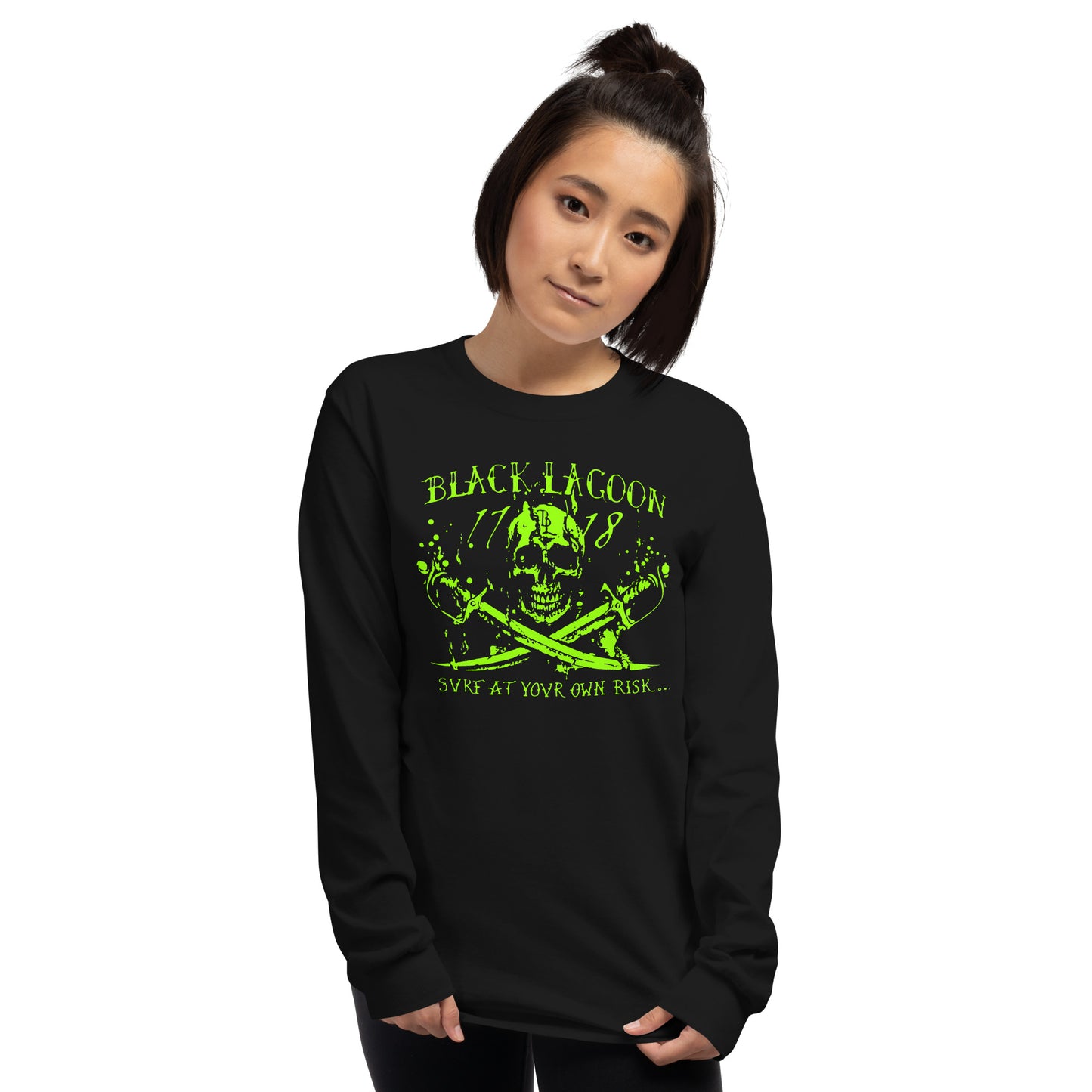 Classic SVRF Jolly Lime Men’s Long Sleeve Shirt