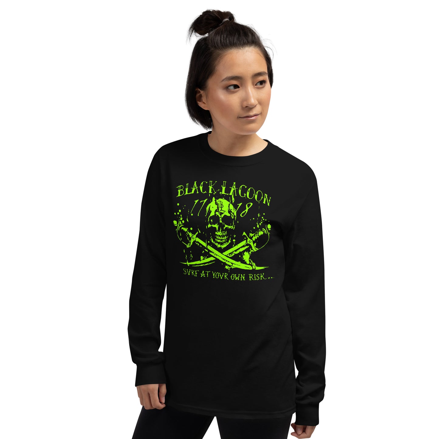 Classic SVRF Jolly Lime Men’s Long Sleeve Shirt