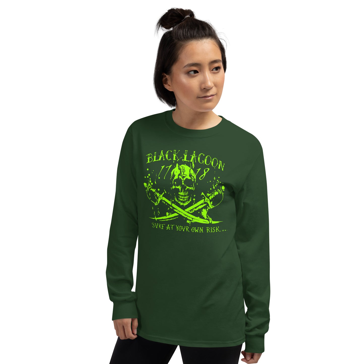 Classic SVRF Jolly Lime Men’s Long Sleeve Shirt