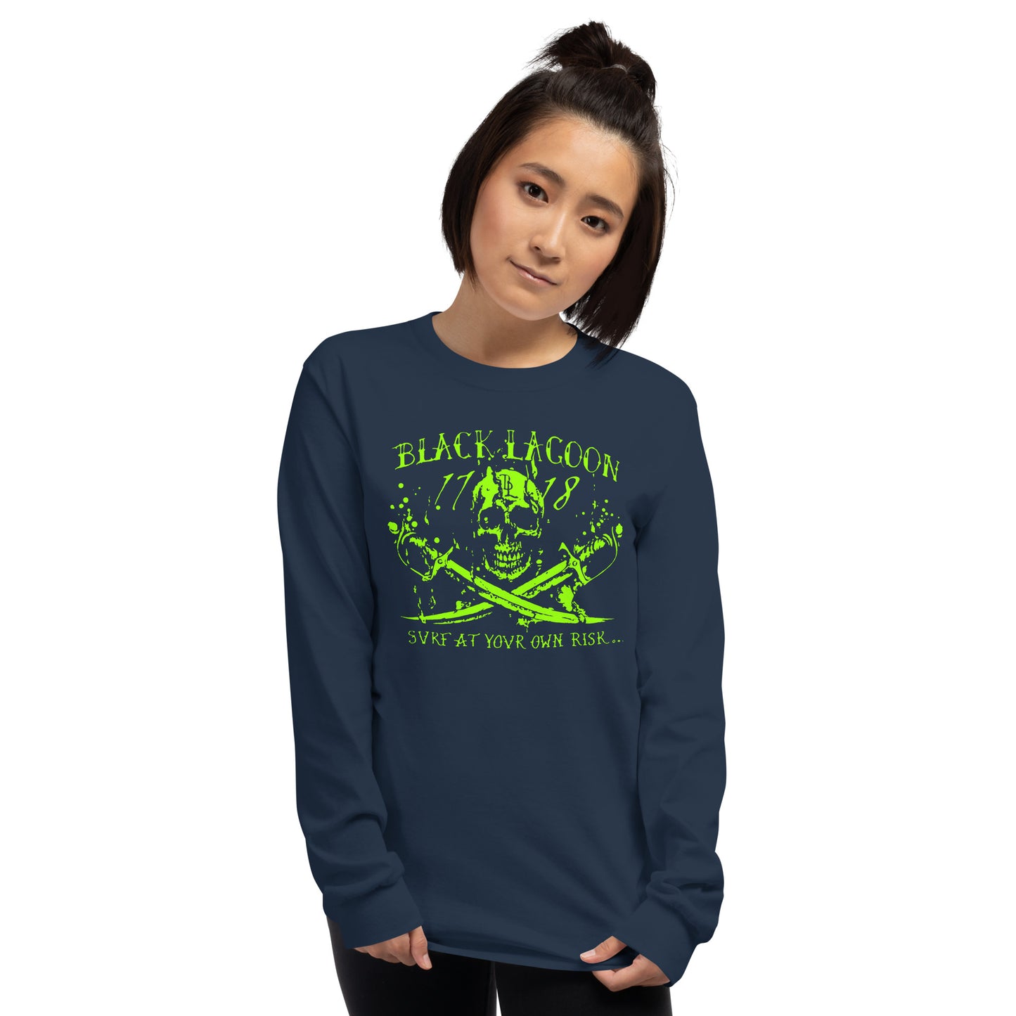 Classic SVRF Jolly Lime Men’s Long Sleeve Shirt