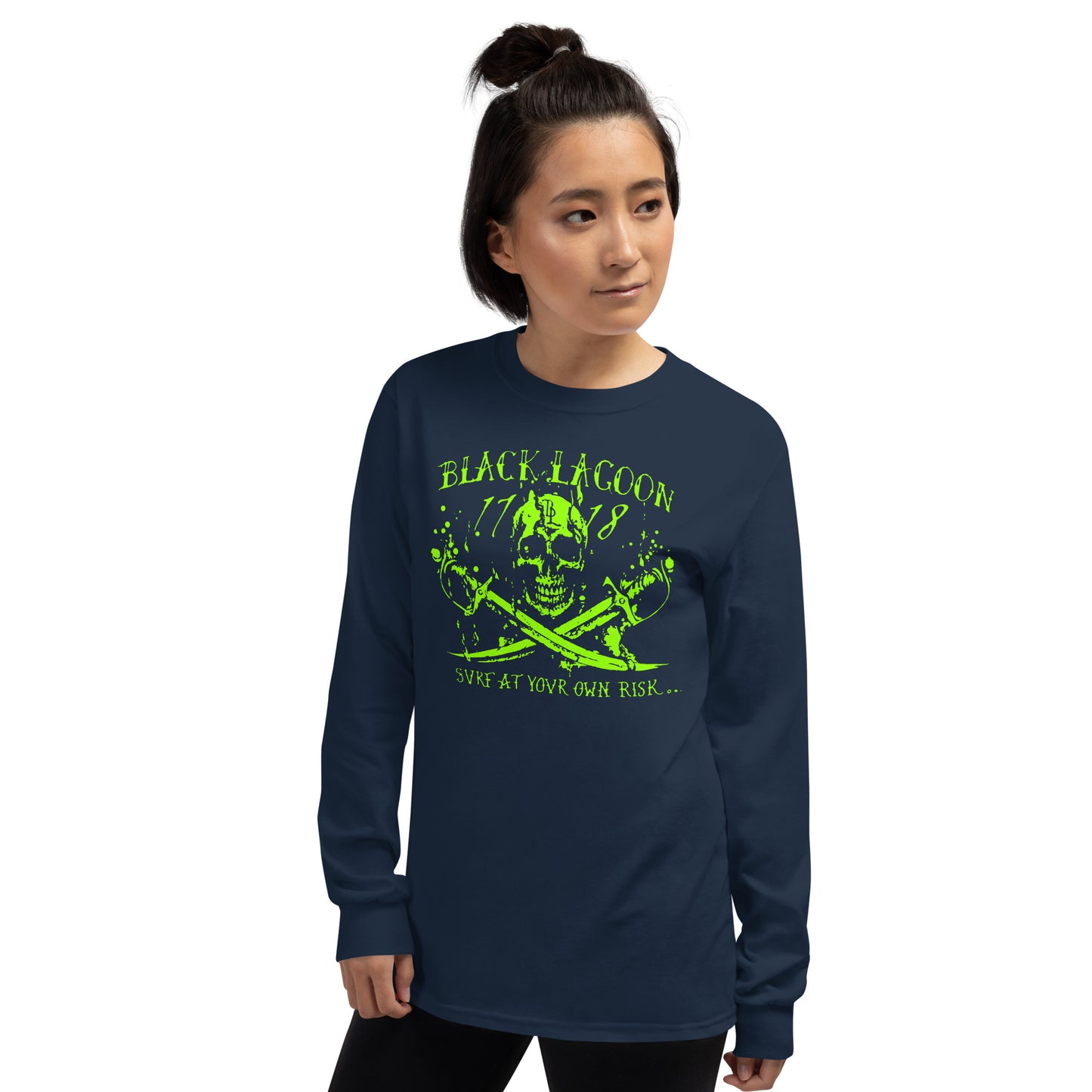 Classic SVRF Jolly Lime Men’s Long Sleeve Shirt