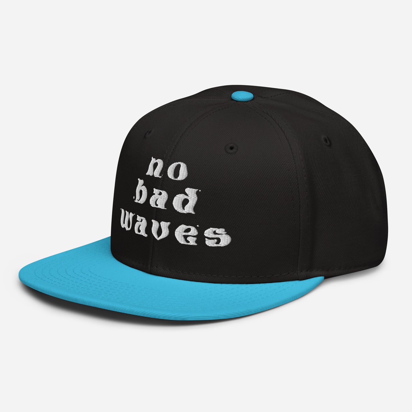 No Bad Waves Snapback Hat