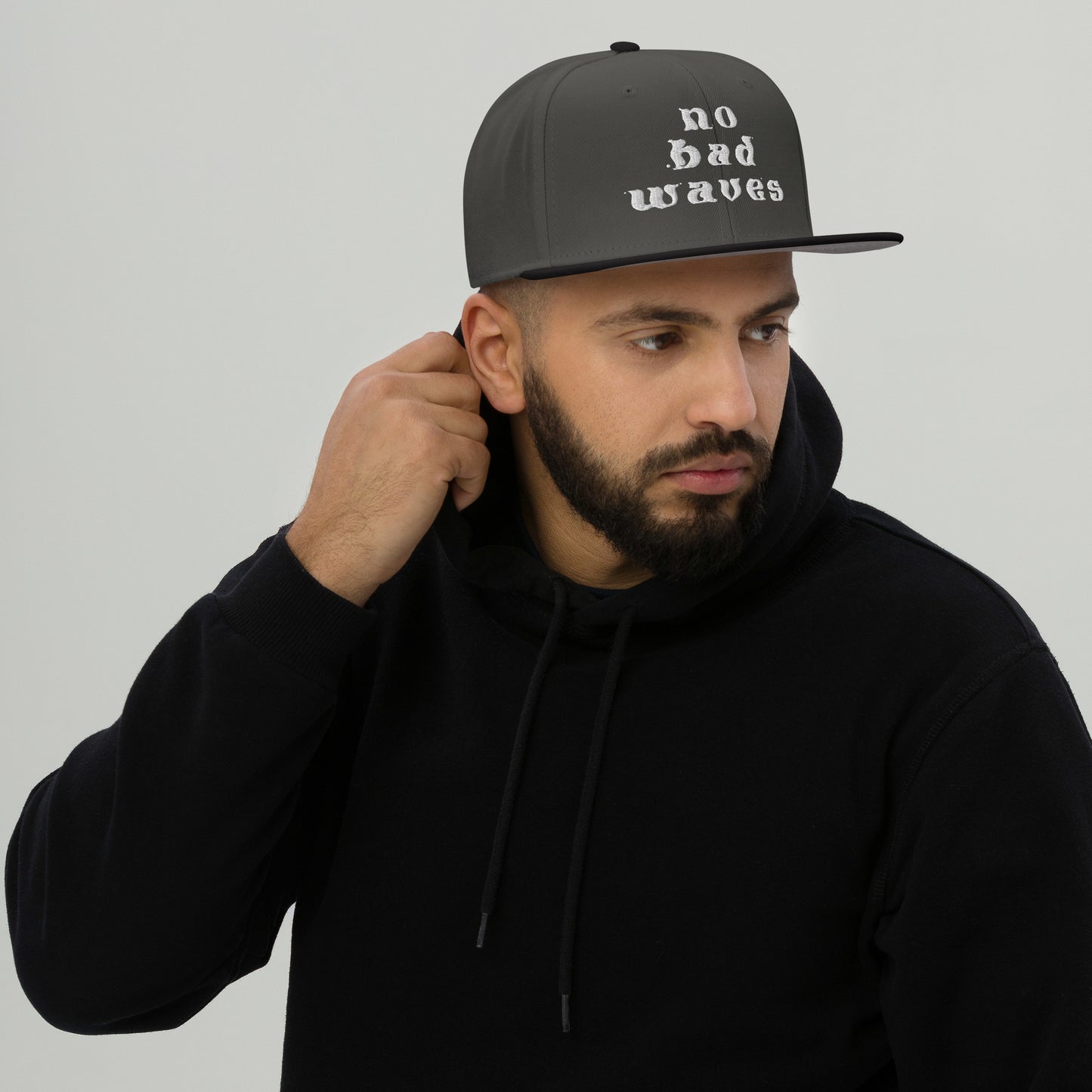 No Bad Waves Snapback Hat