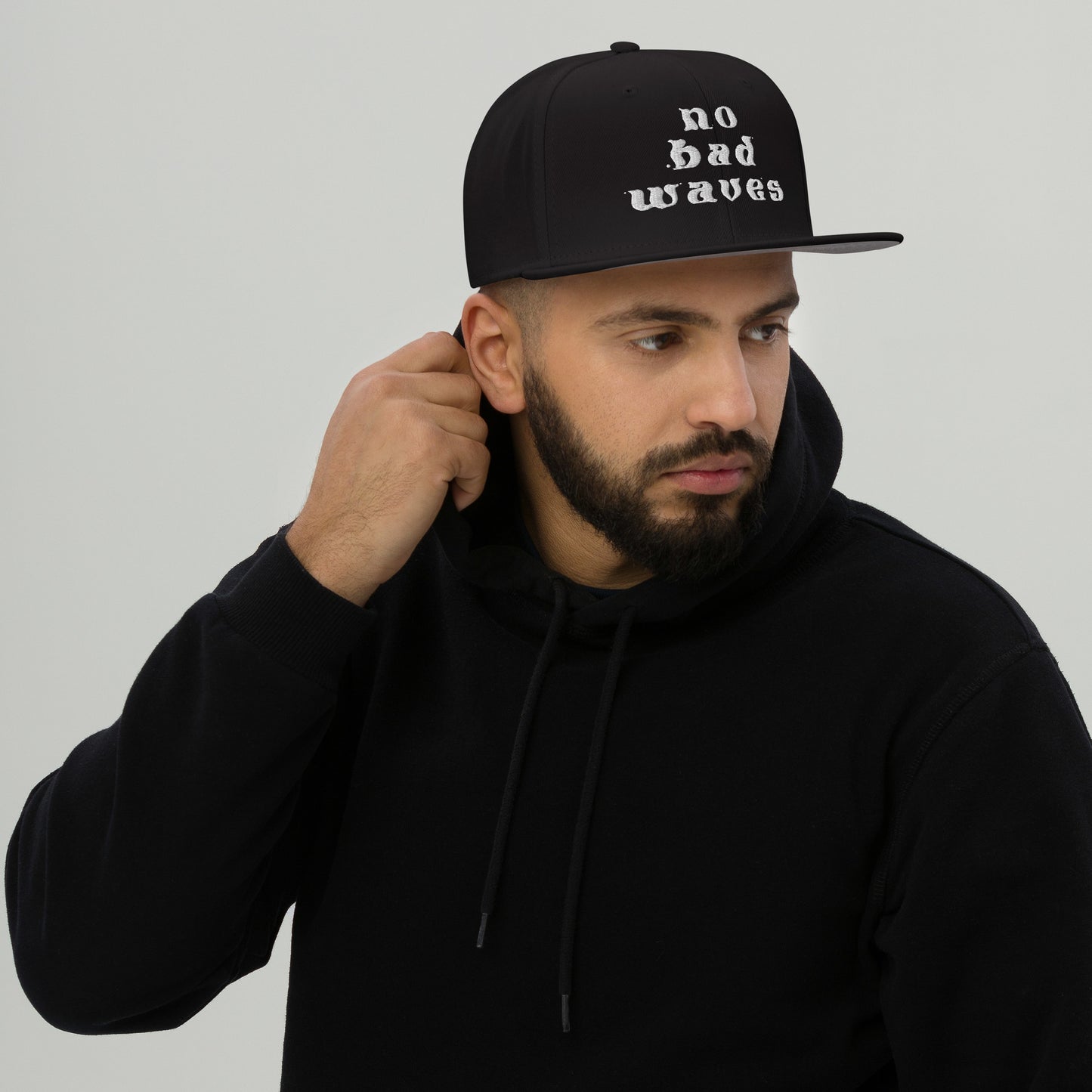 No Bad Waves Snapback Hat