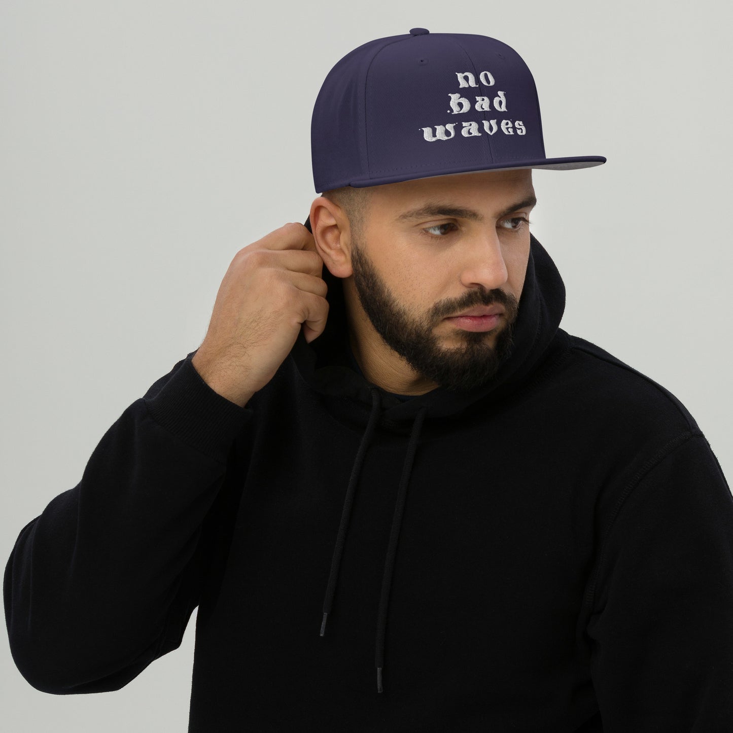 No Bad Waves Snapback Hat