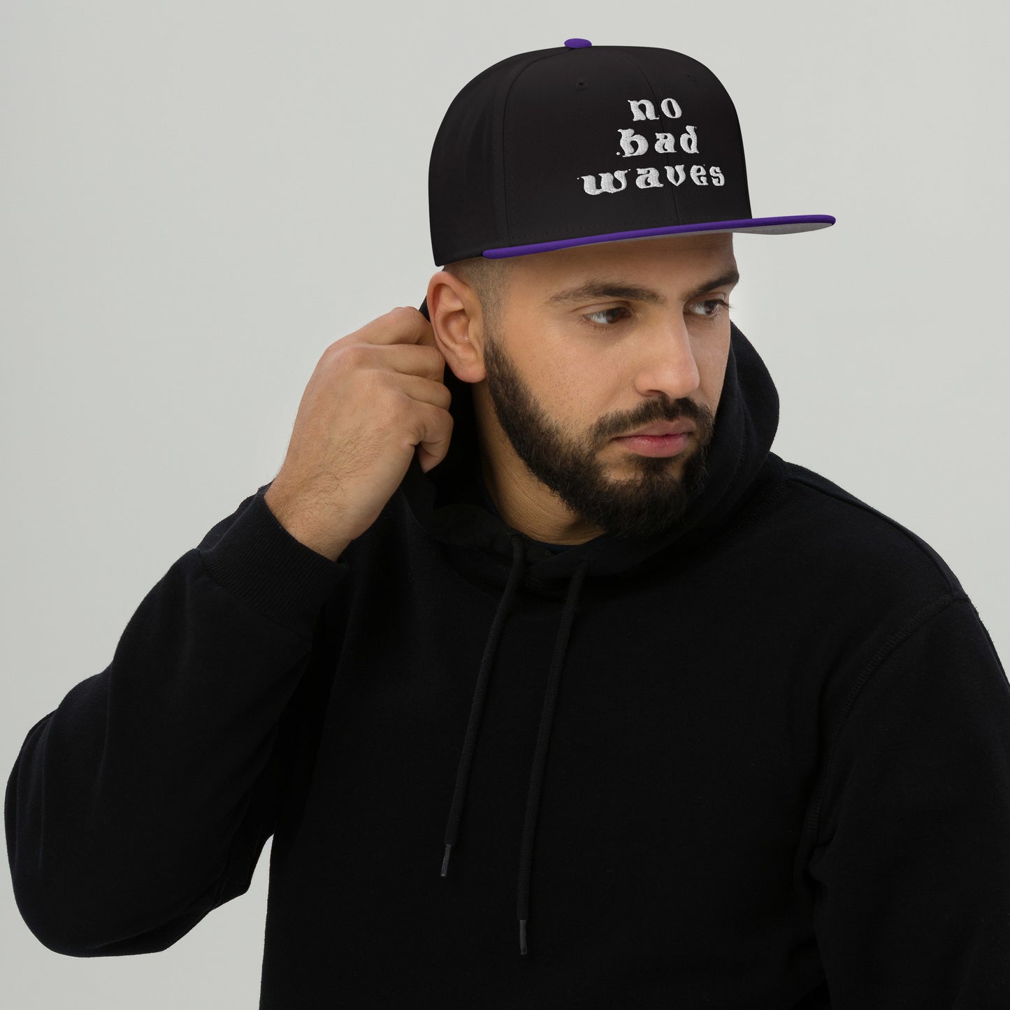 No Bad Waves Snapback Hat