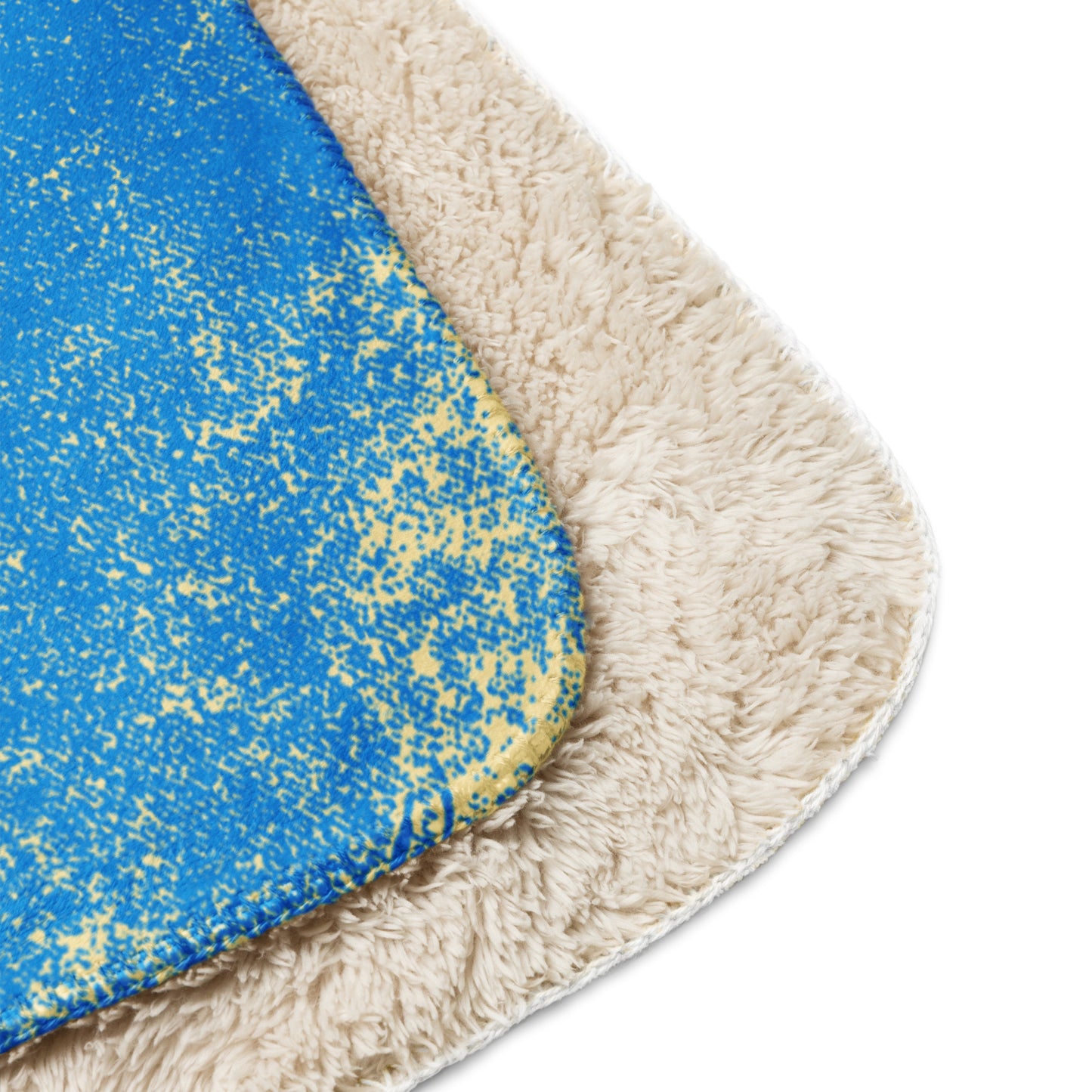 BLUE CITRV Sherpa blanket