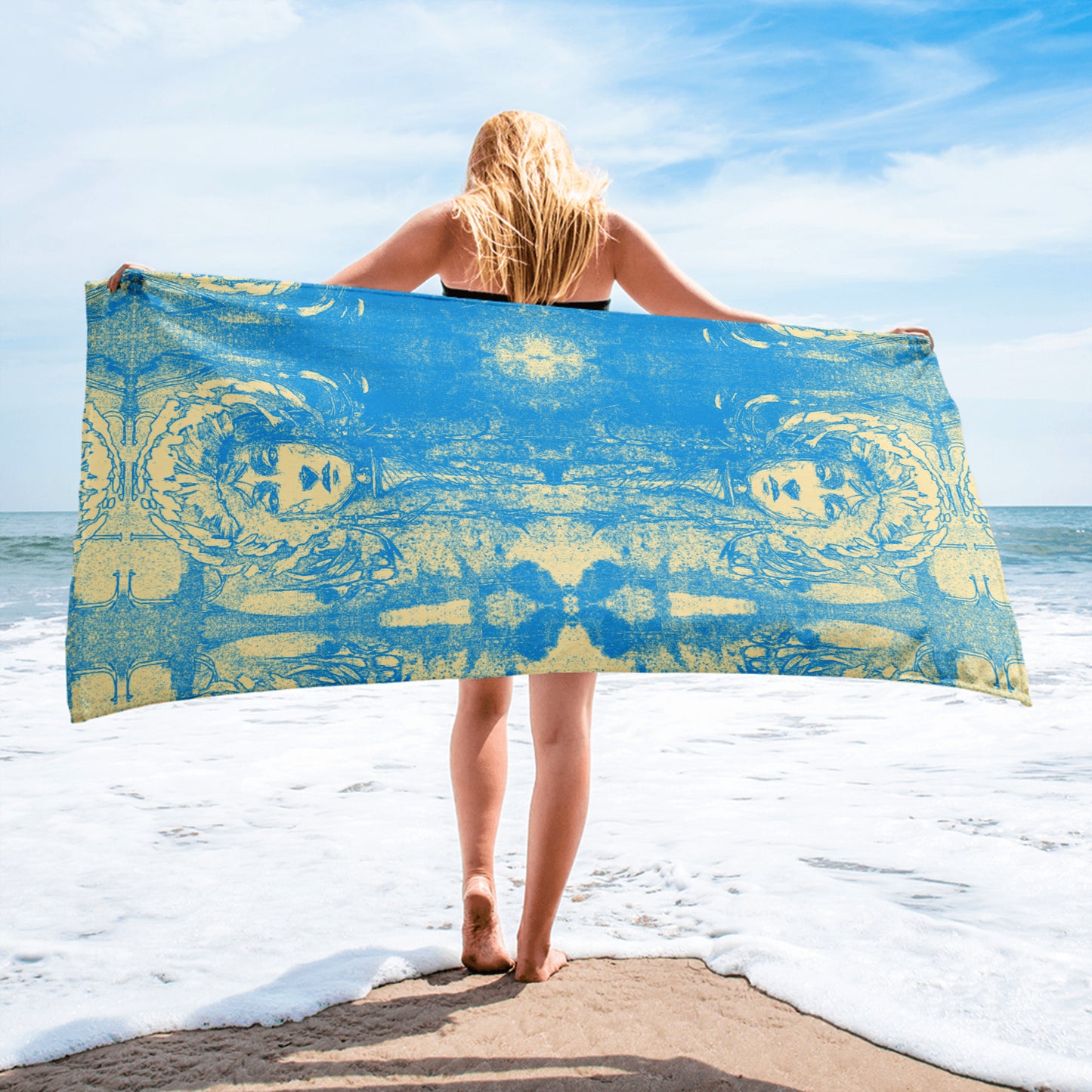 BLUE CITRV Towel
