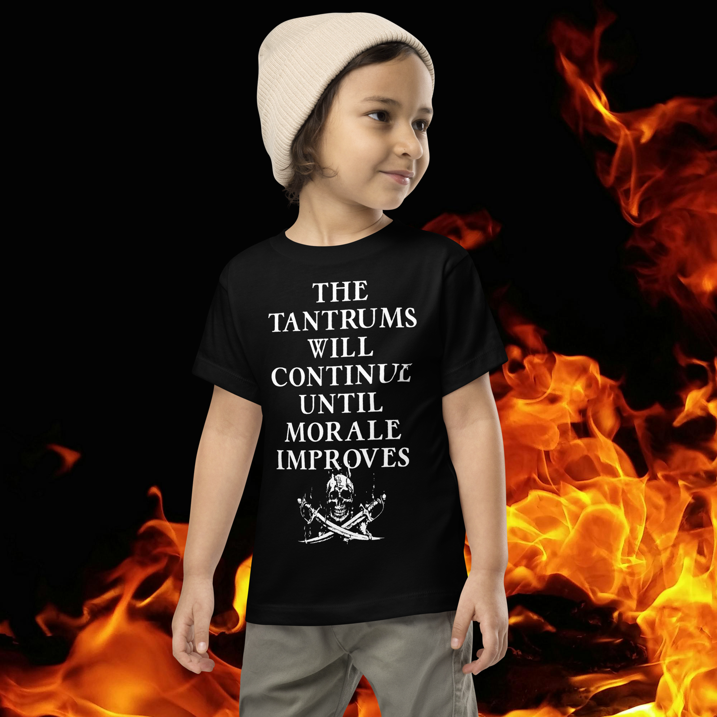 Tantrums Toddler Short Sleeve Tee