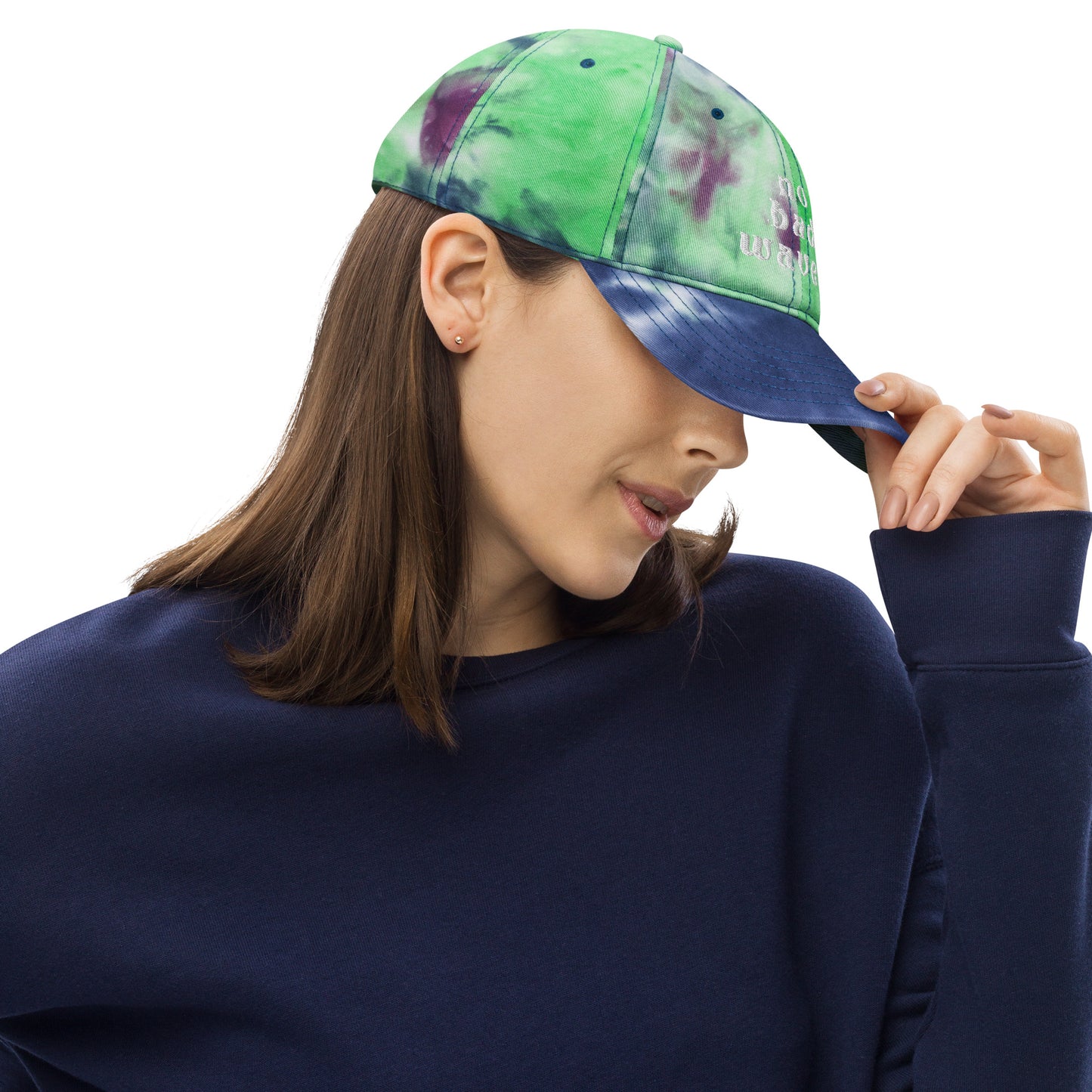 No Bad Waves Tie dye hat
