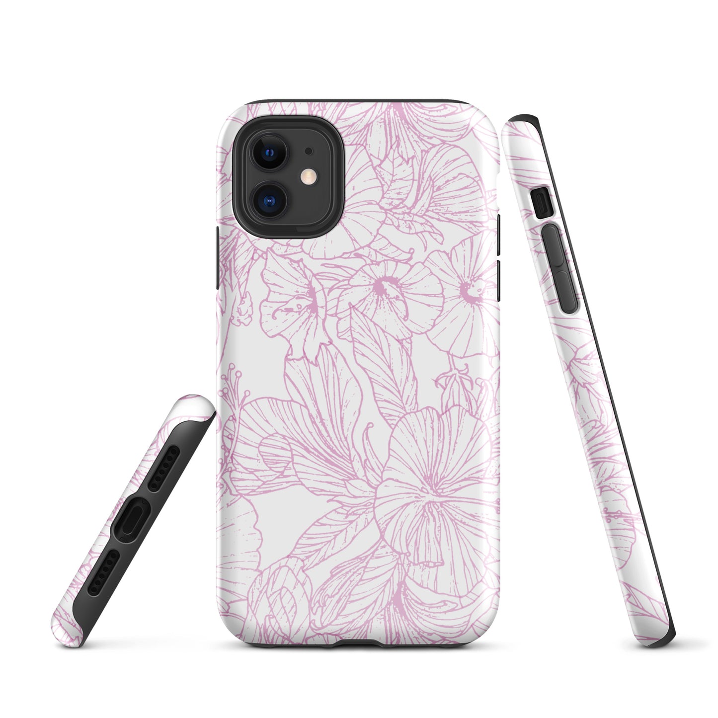 Pink Hibiscus Tough Case for iPhone®