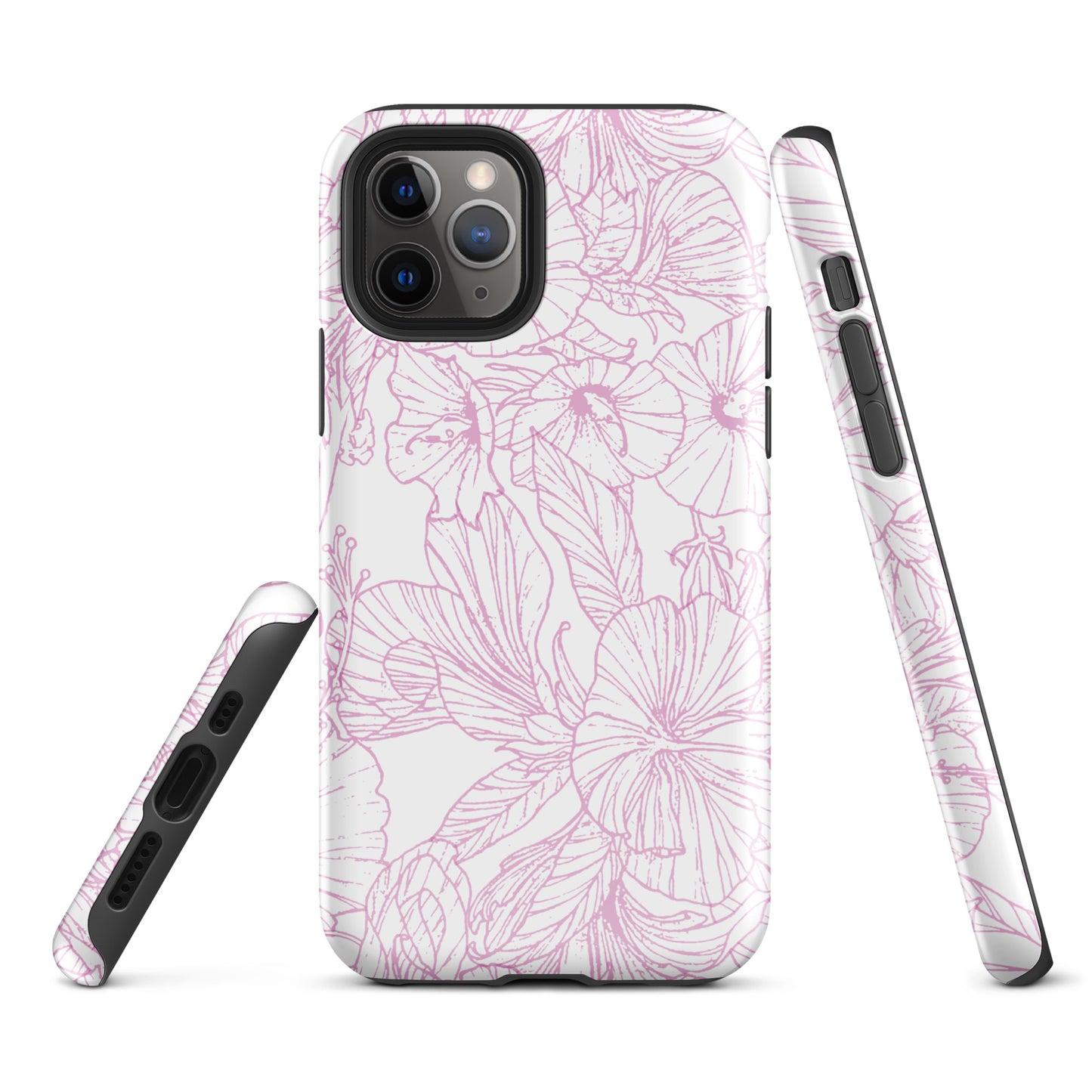 Pink Hibiscus Tough Case for iPhone®