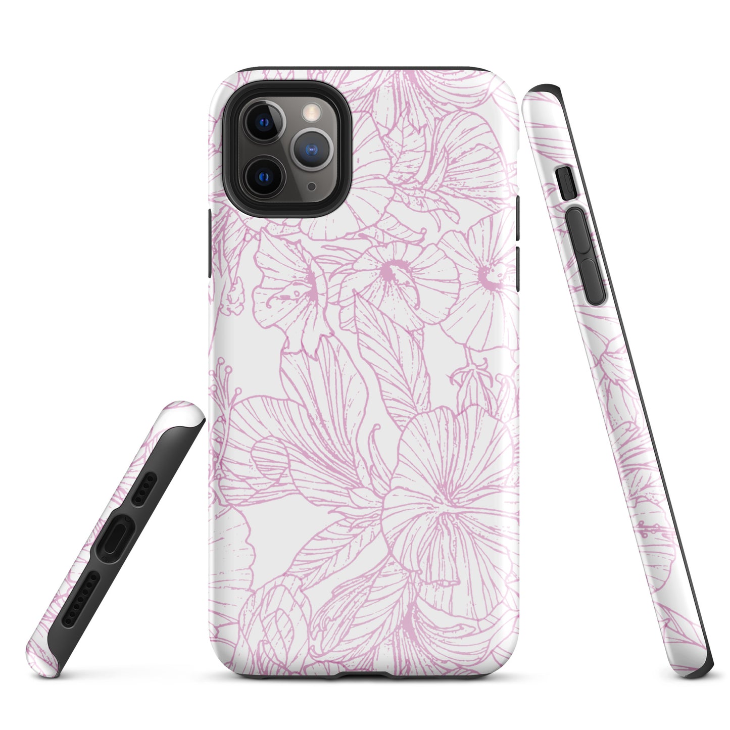 Pink Hibiscus Tough Case for iPhone®