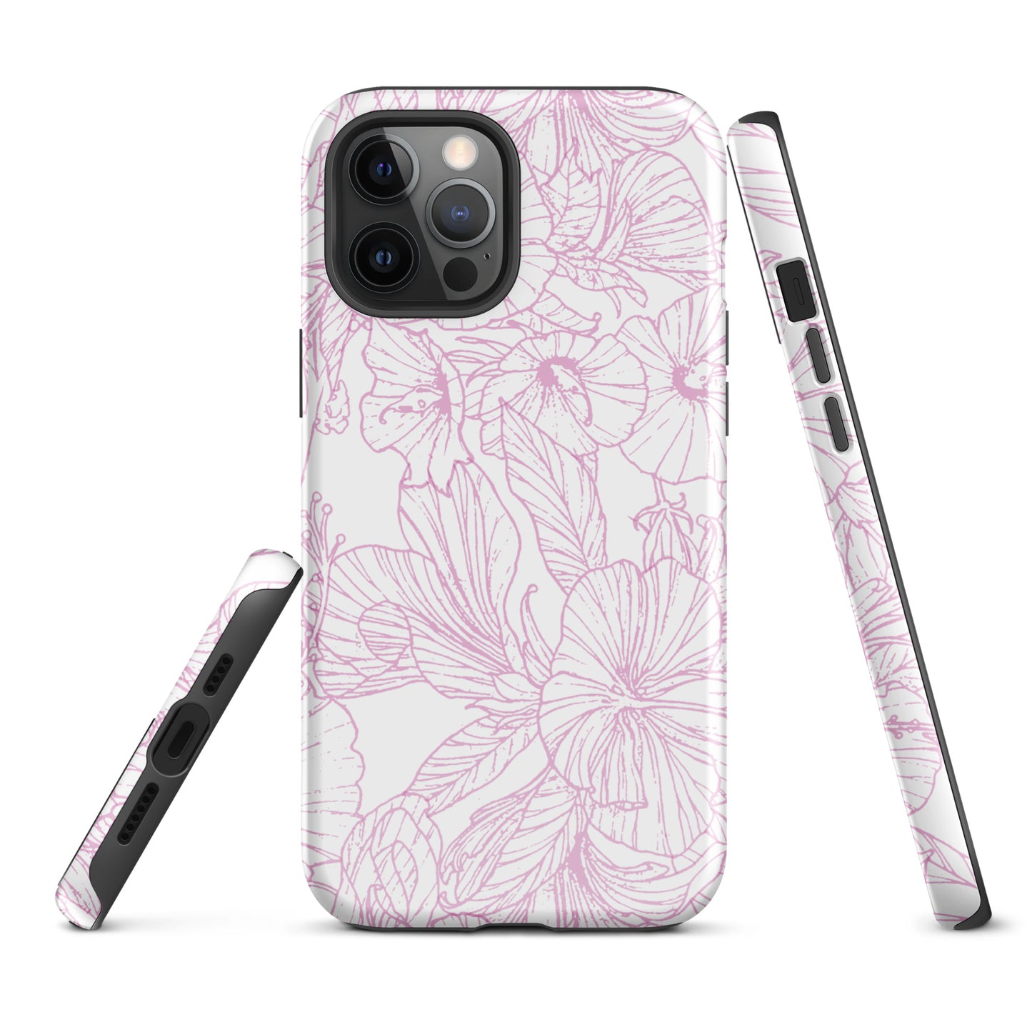 Pink Hibiscus Tough Case for iPhone®
