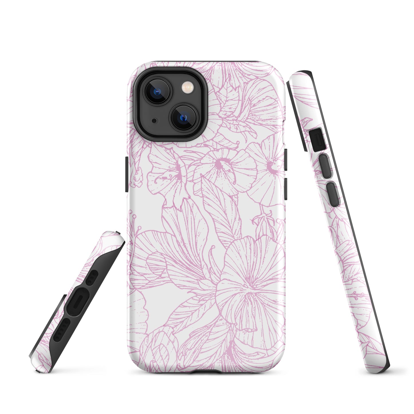 Pink Hibiscus Tough Case for iPhone®