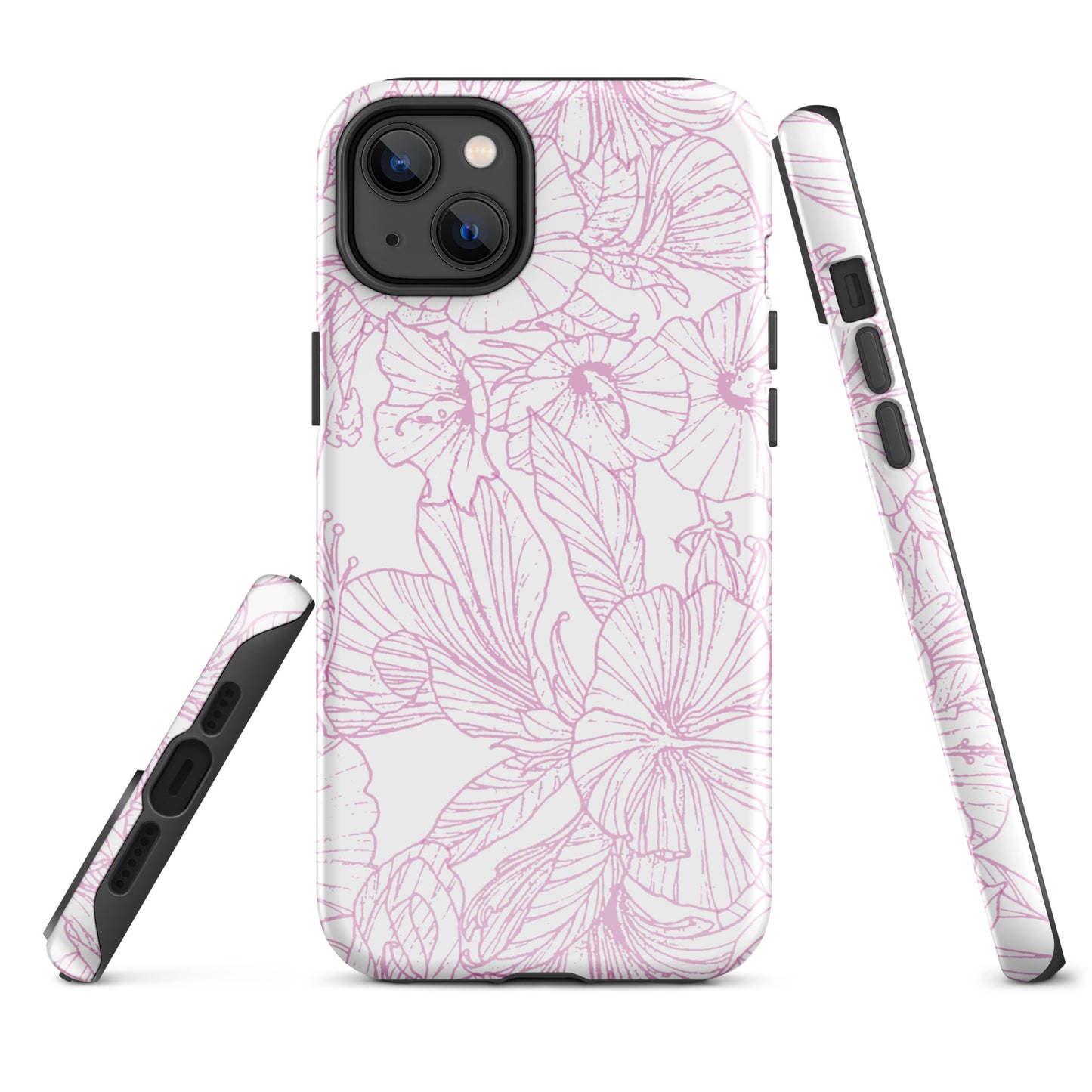 Pink Hibiscus Tough Case for iPhone®