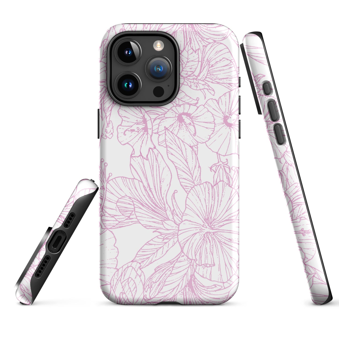 Pink Hibiscus Tough Case for iPhone®