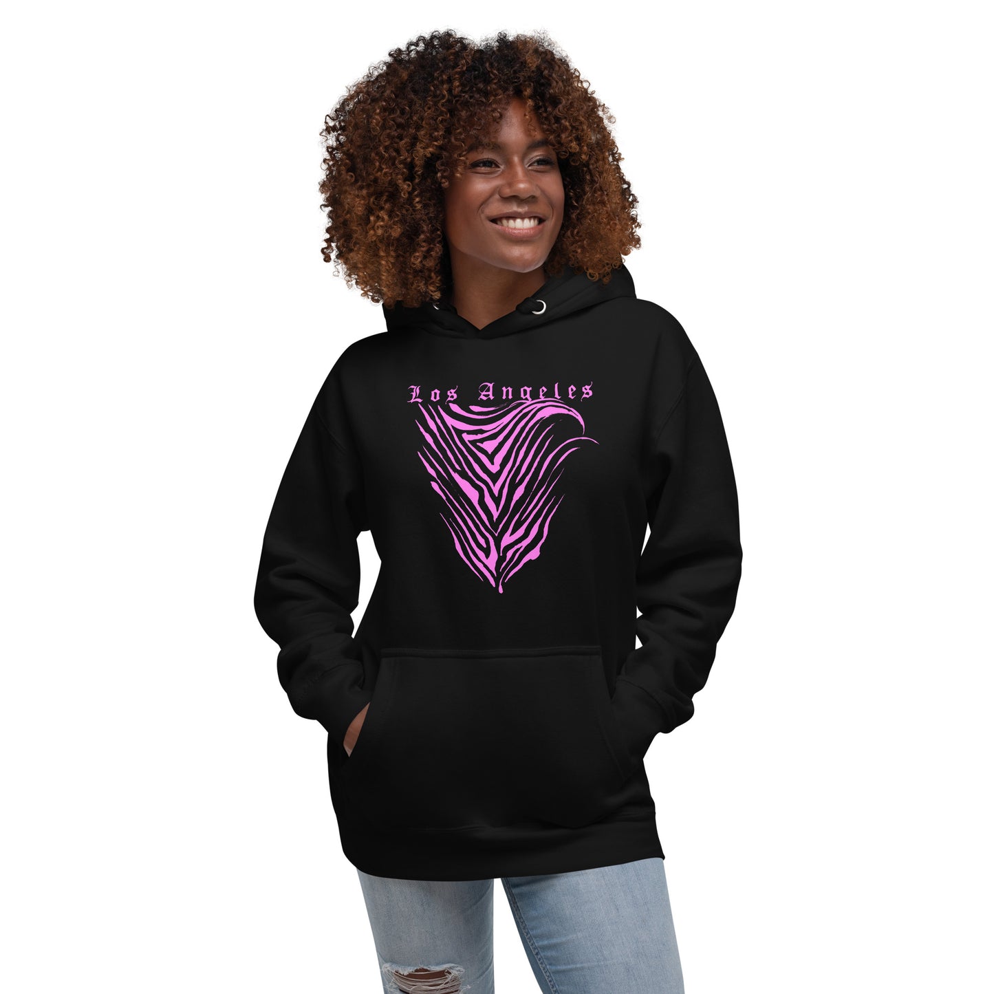 Los Angeles Tiger Print Unisex Hoodie