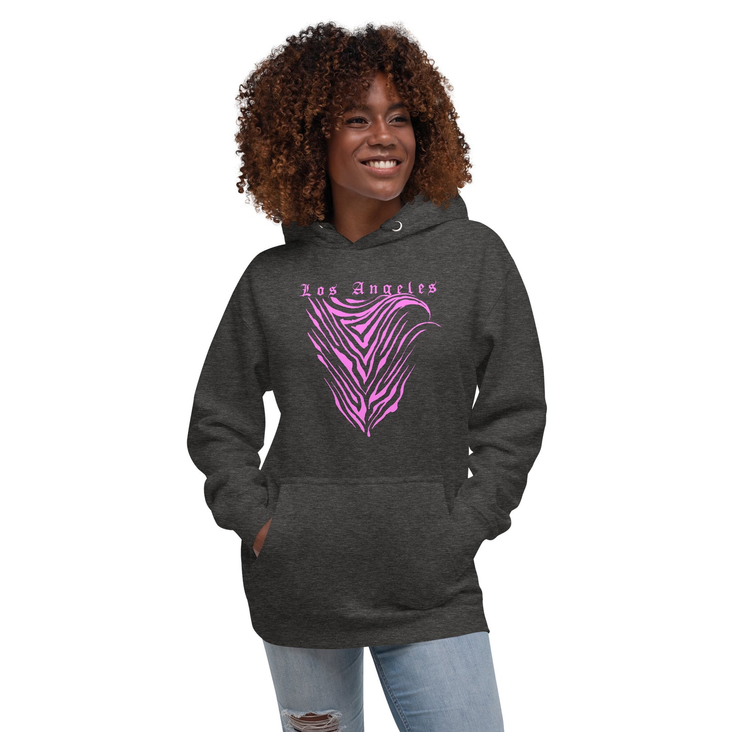 Los Angeles Tiger Print Unisex Hoodie