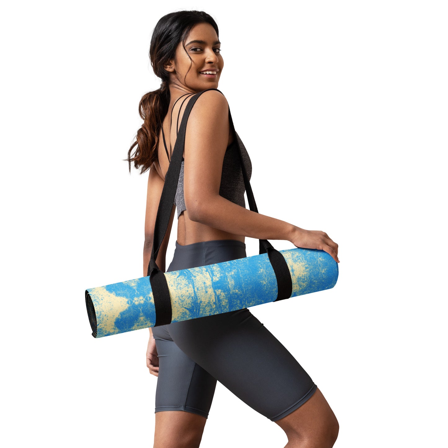 BLUE CITRV Yoga mat