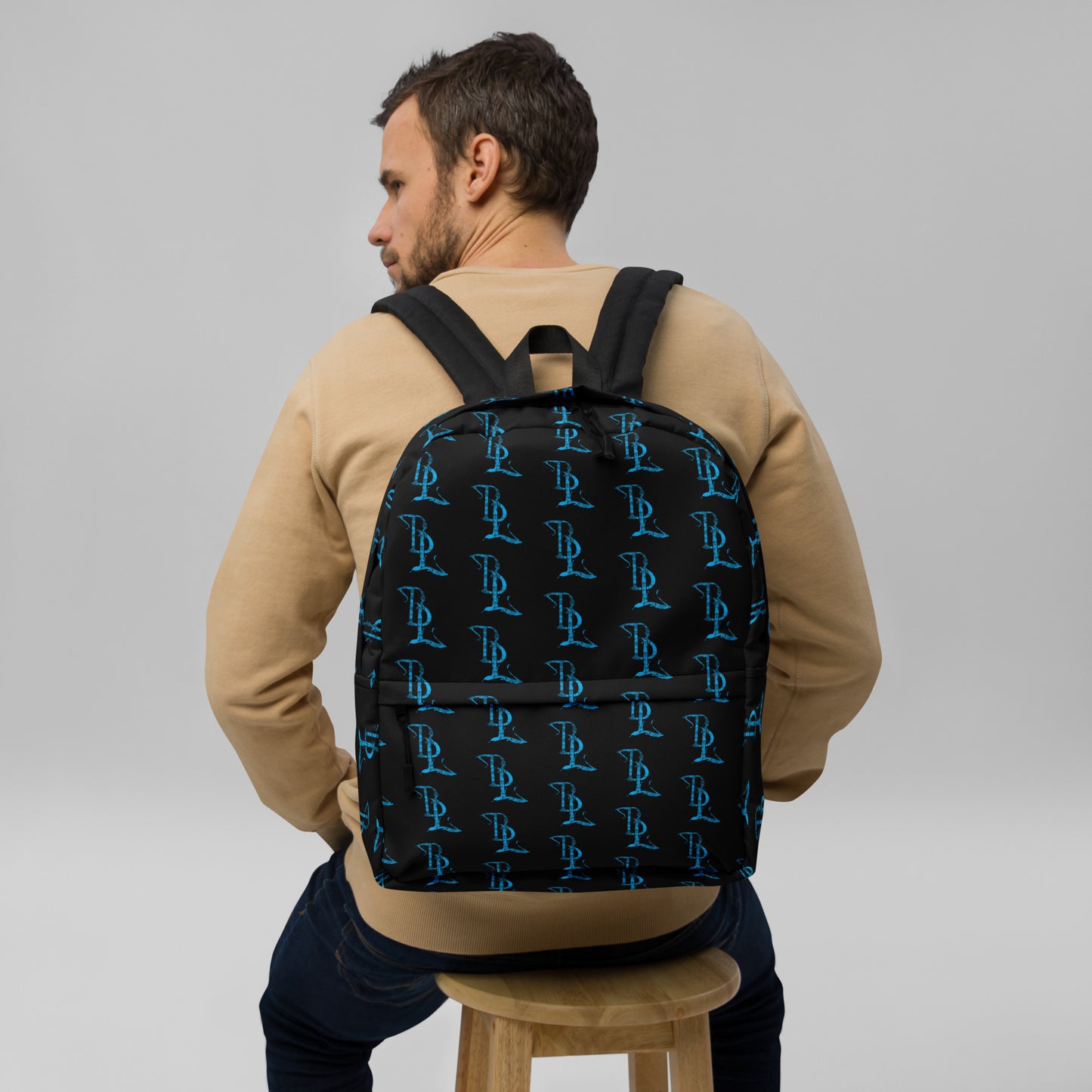 Blue BL Logo Backpack