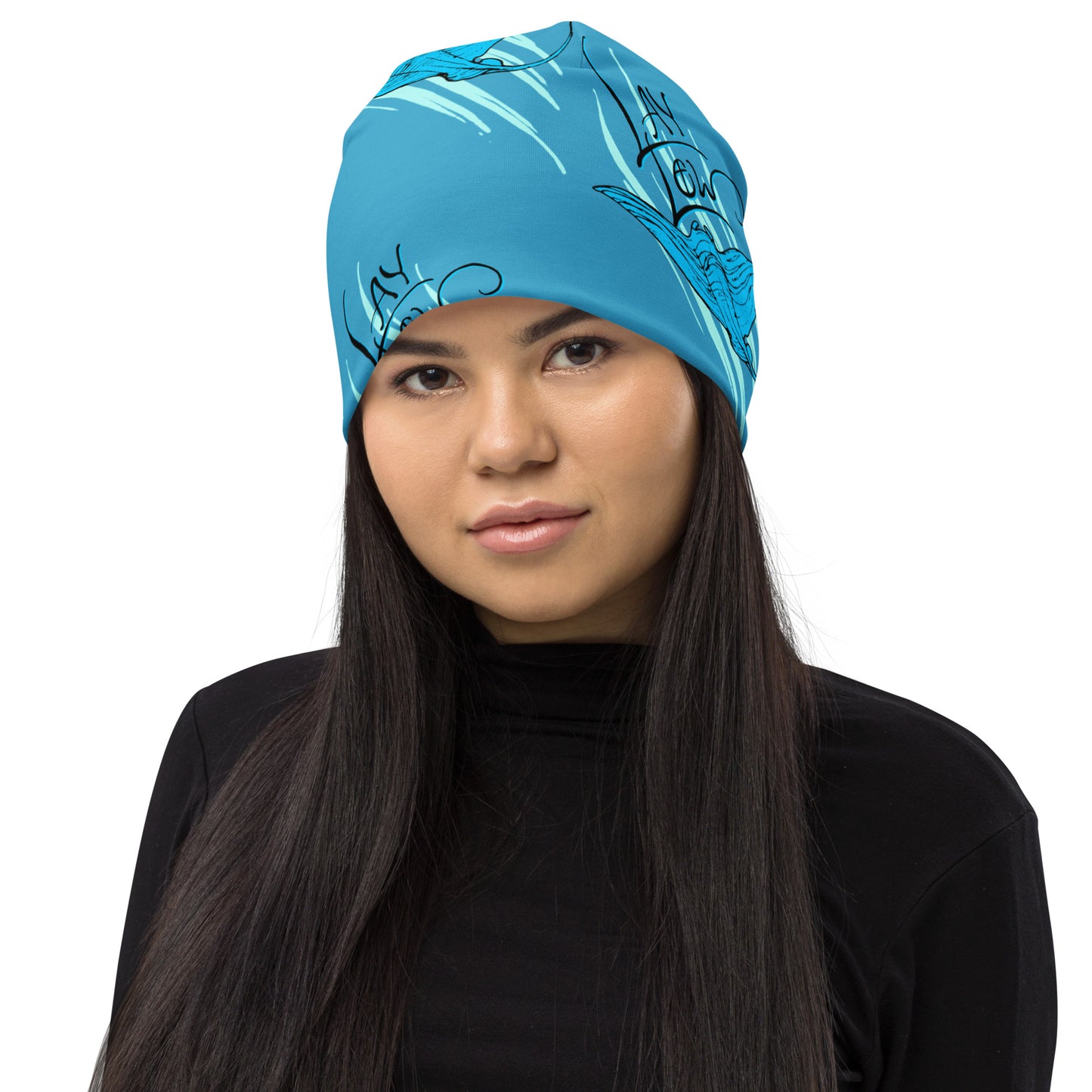 Lay Low All-Over Print Beanie