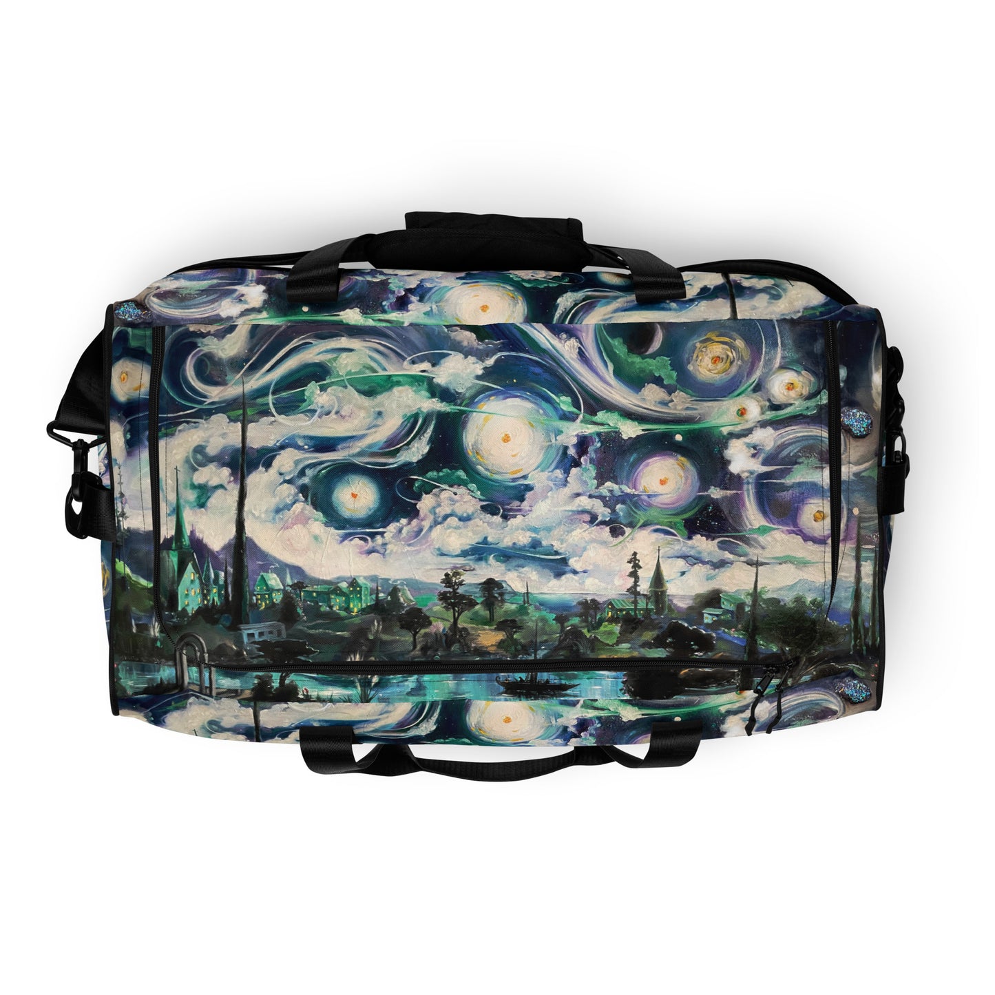 Starry Lagoon Duffle bag