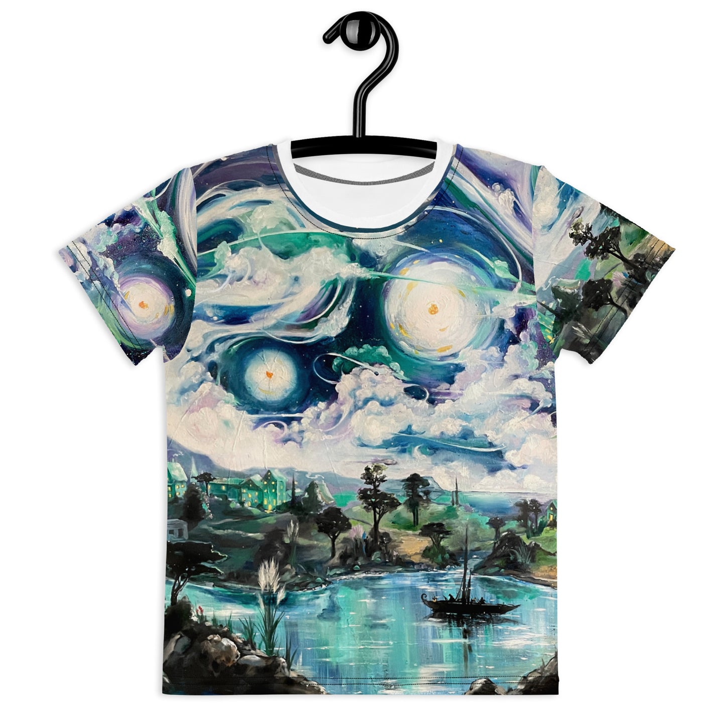 Starry Lagoon Kids crew neck t-shirt
