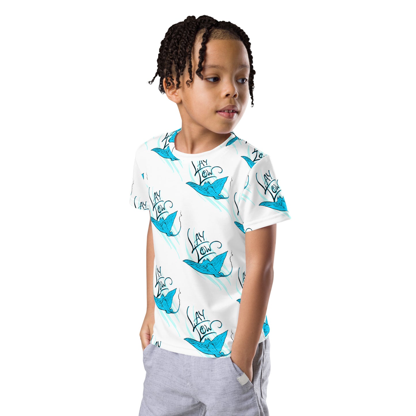 Lay Low Kids crew neck t-shirt