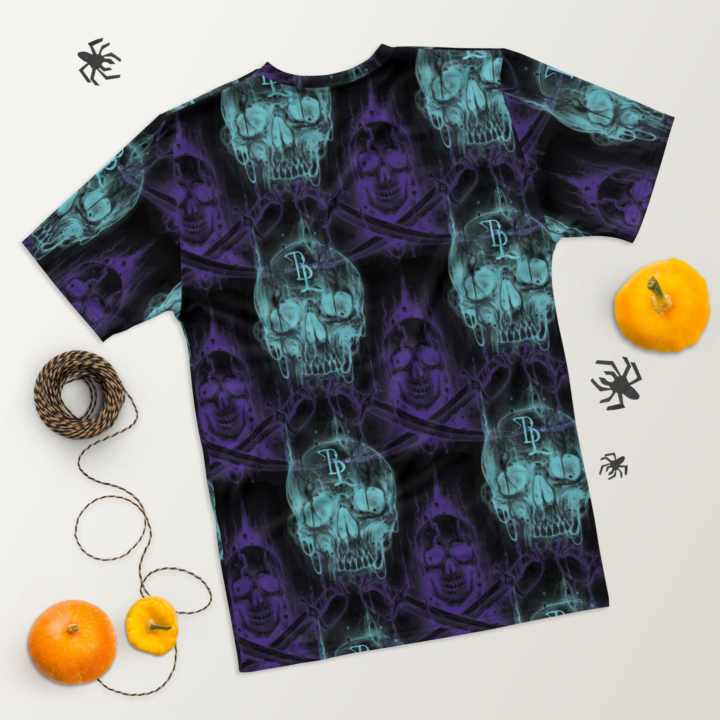 Neon Lagoon Skull 3 Men's t-shirt