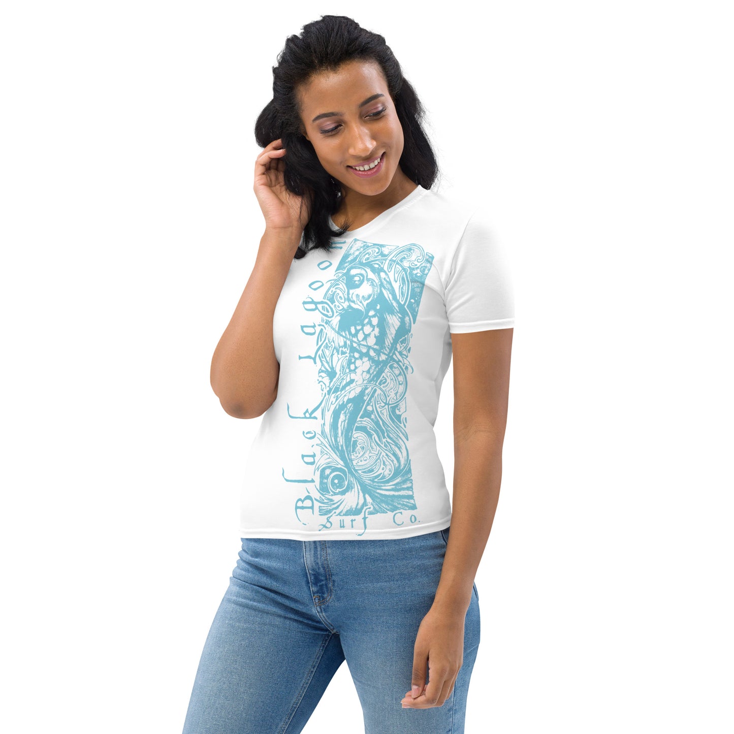 Blue Koi Women's T-shirt