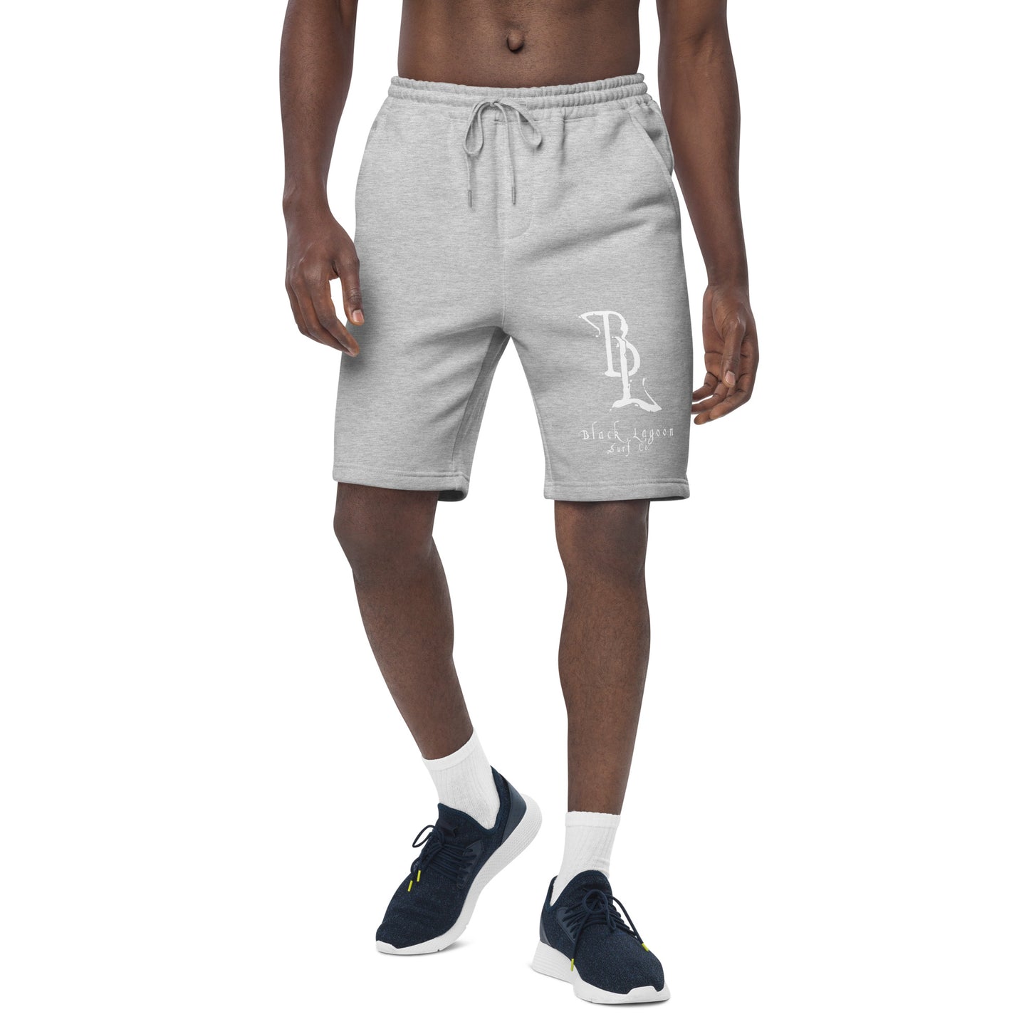Black Lagoon Logo Classic Men's fleece shorts