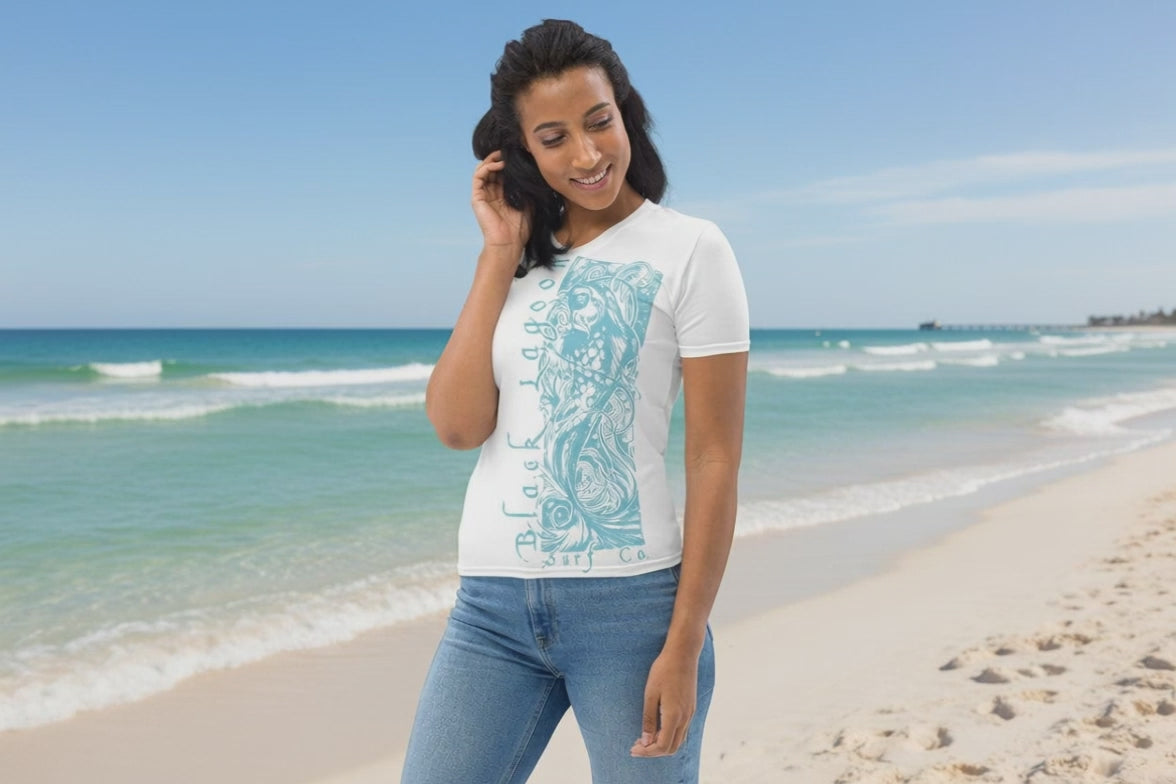 Video for Blue Koi Women's T-shirt