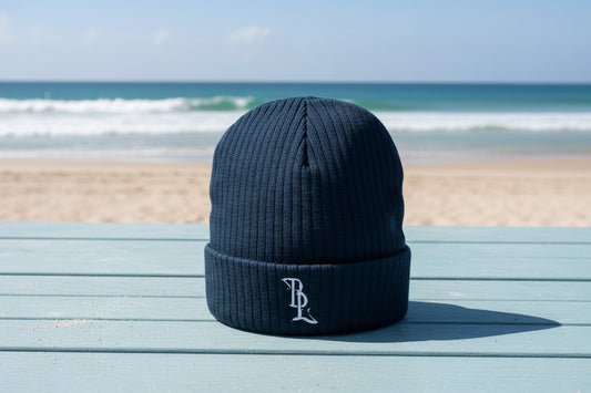 Black Lagoon BL Ribbed knit beanie