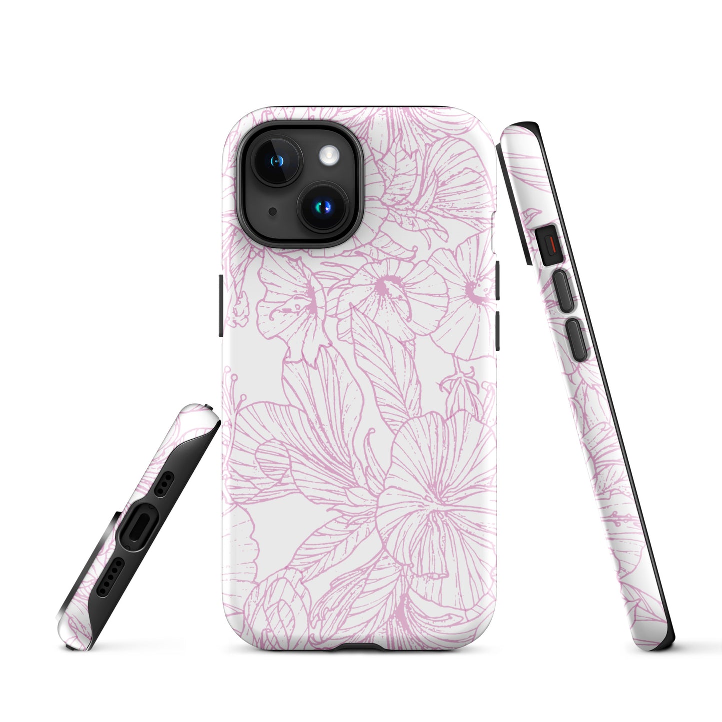 Pink Hibiscus Tough Case for iPhone®