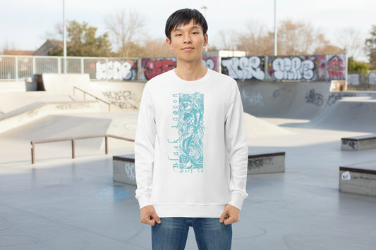 Black Lagoon Koi Unisex organic sweatshirt